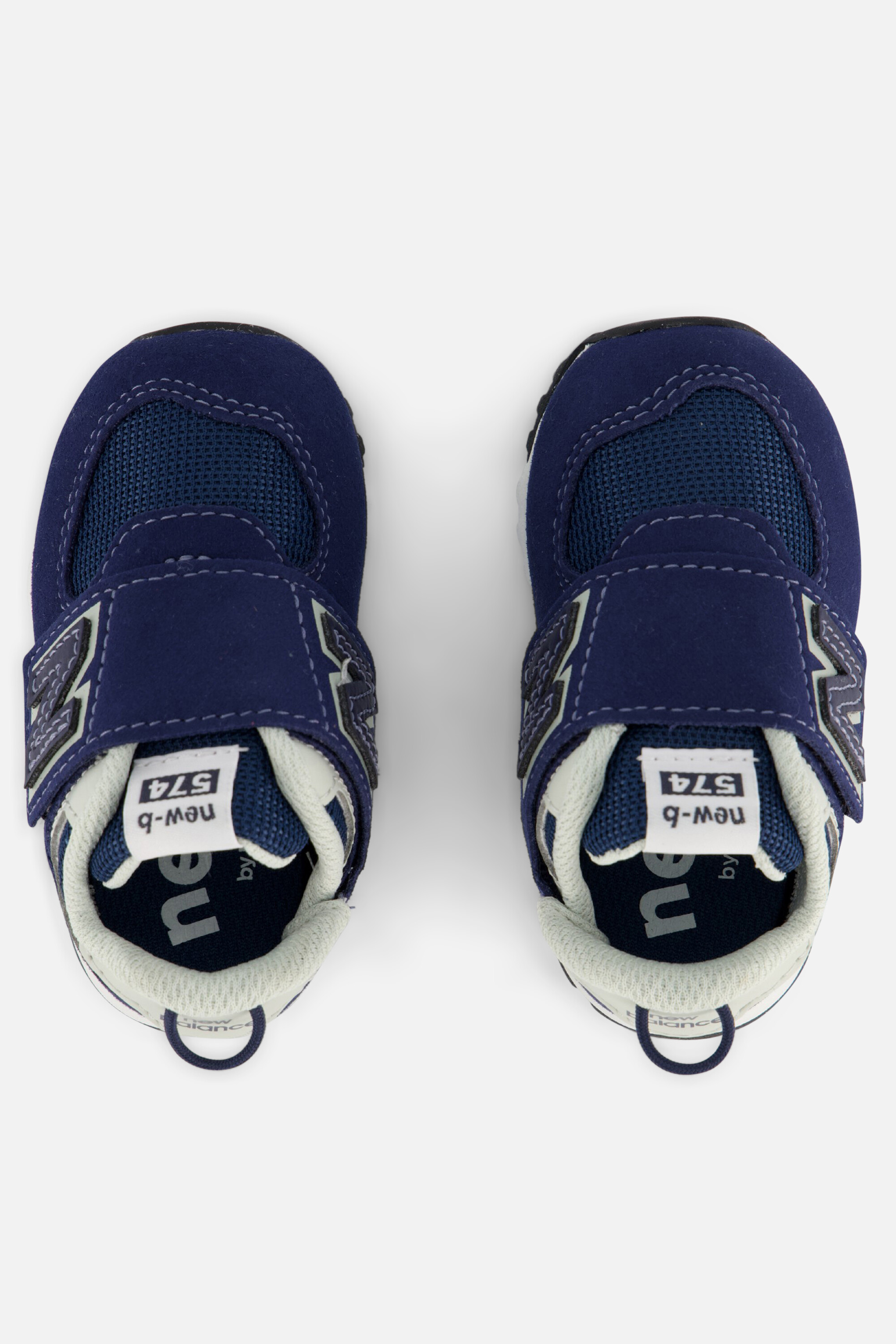 New Balance 574 Sneakers blauw Suede afbeelding 2