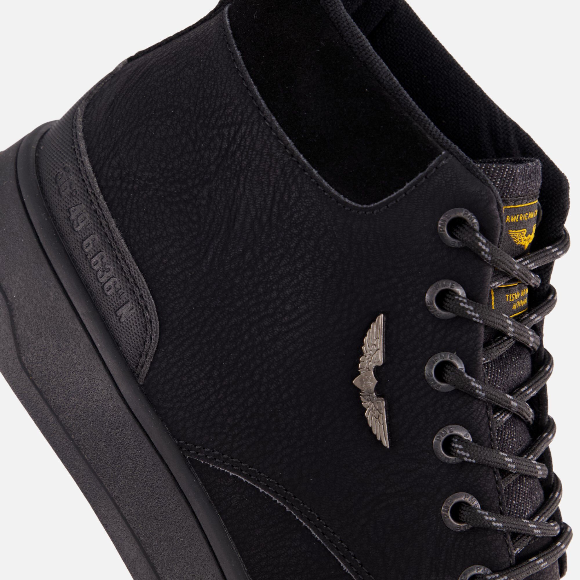 PME Legend Lexing-T Veterschoenen zwart Leer afbeelding 4
