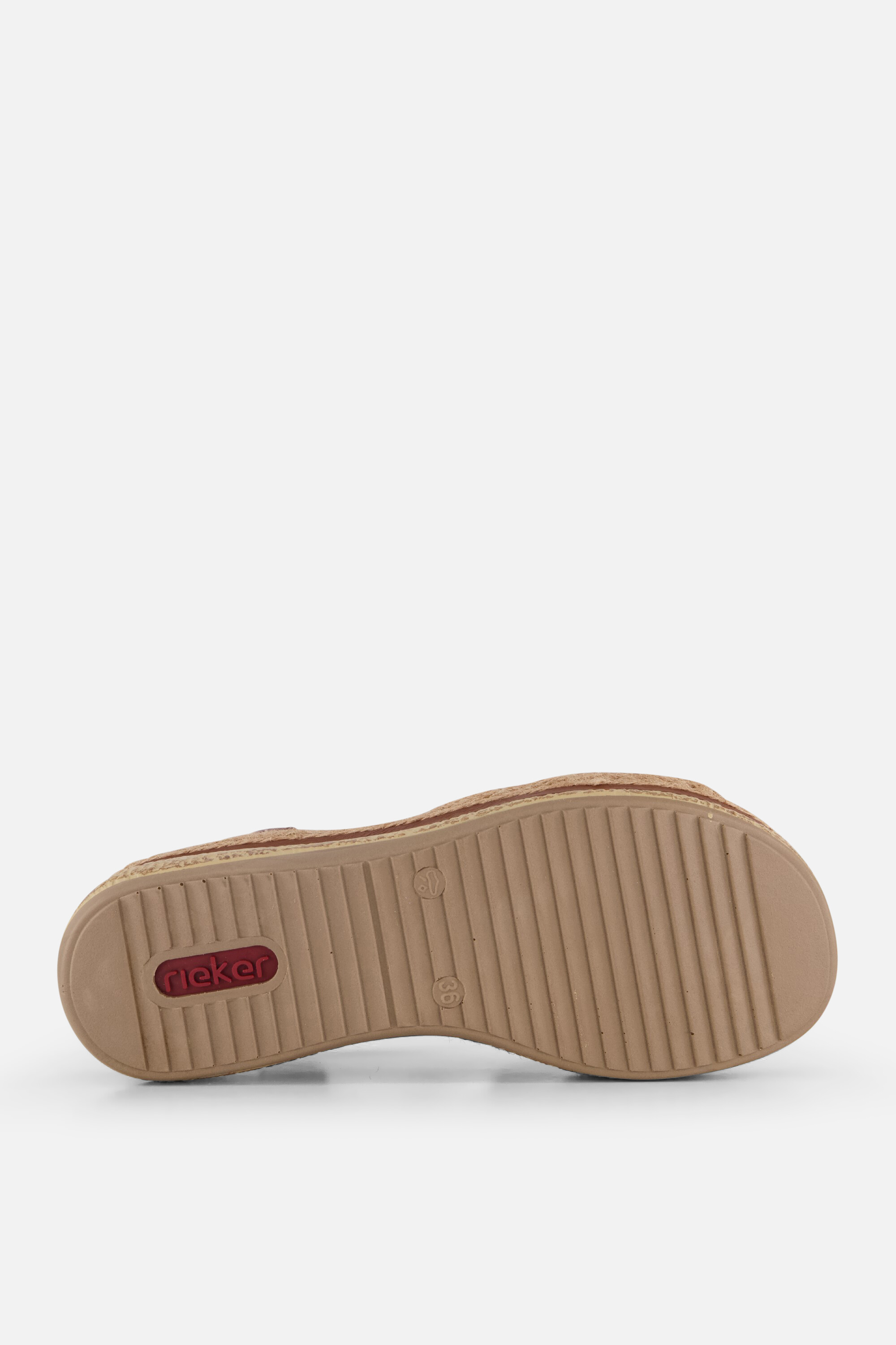 Rieker Sandalen cognac Synthetisch afbeelding 2