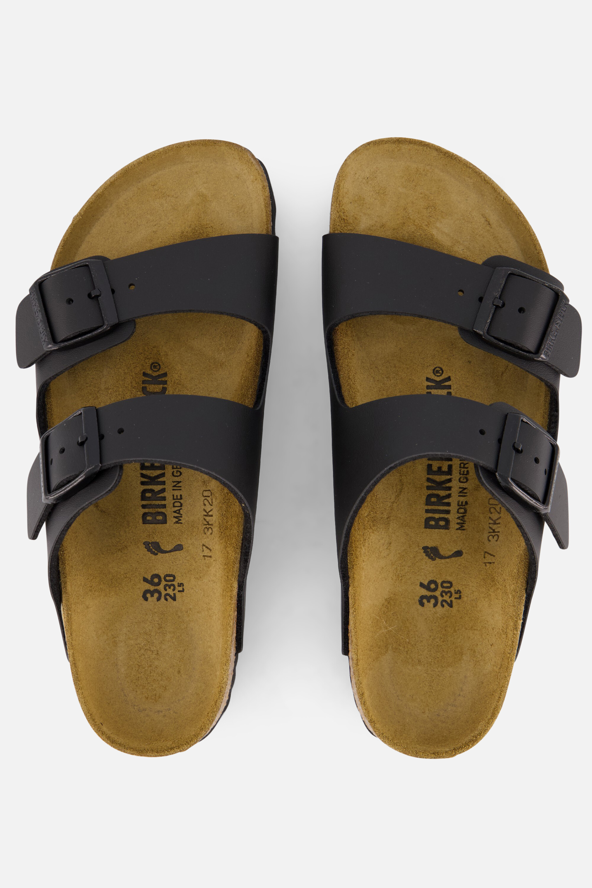 Birkenstock Arizona Slippers zwart Synthetisch afbeelding 2