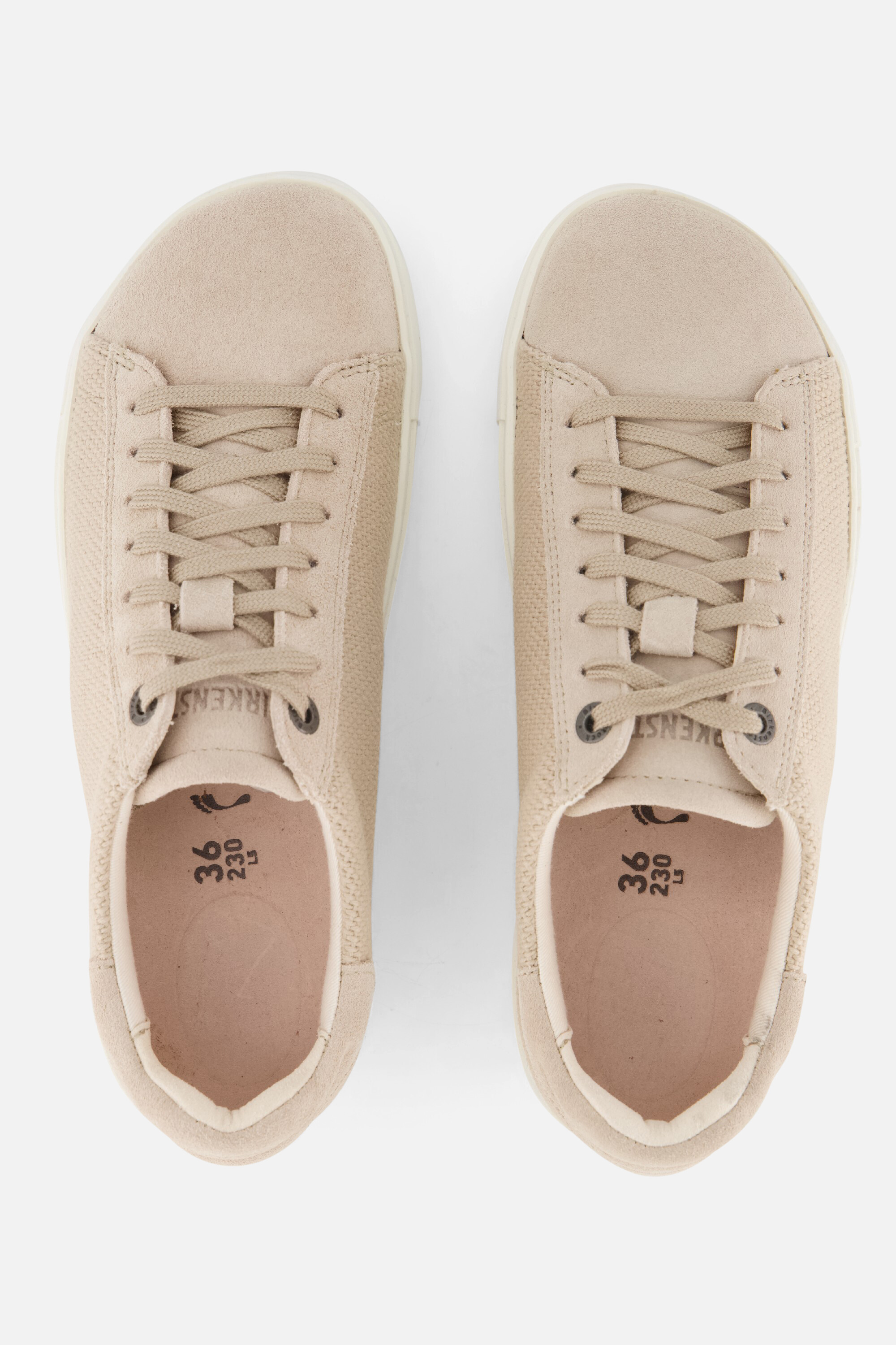 Birkenstock Bend Sneakers beige Leer afbeelding 2