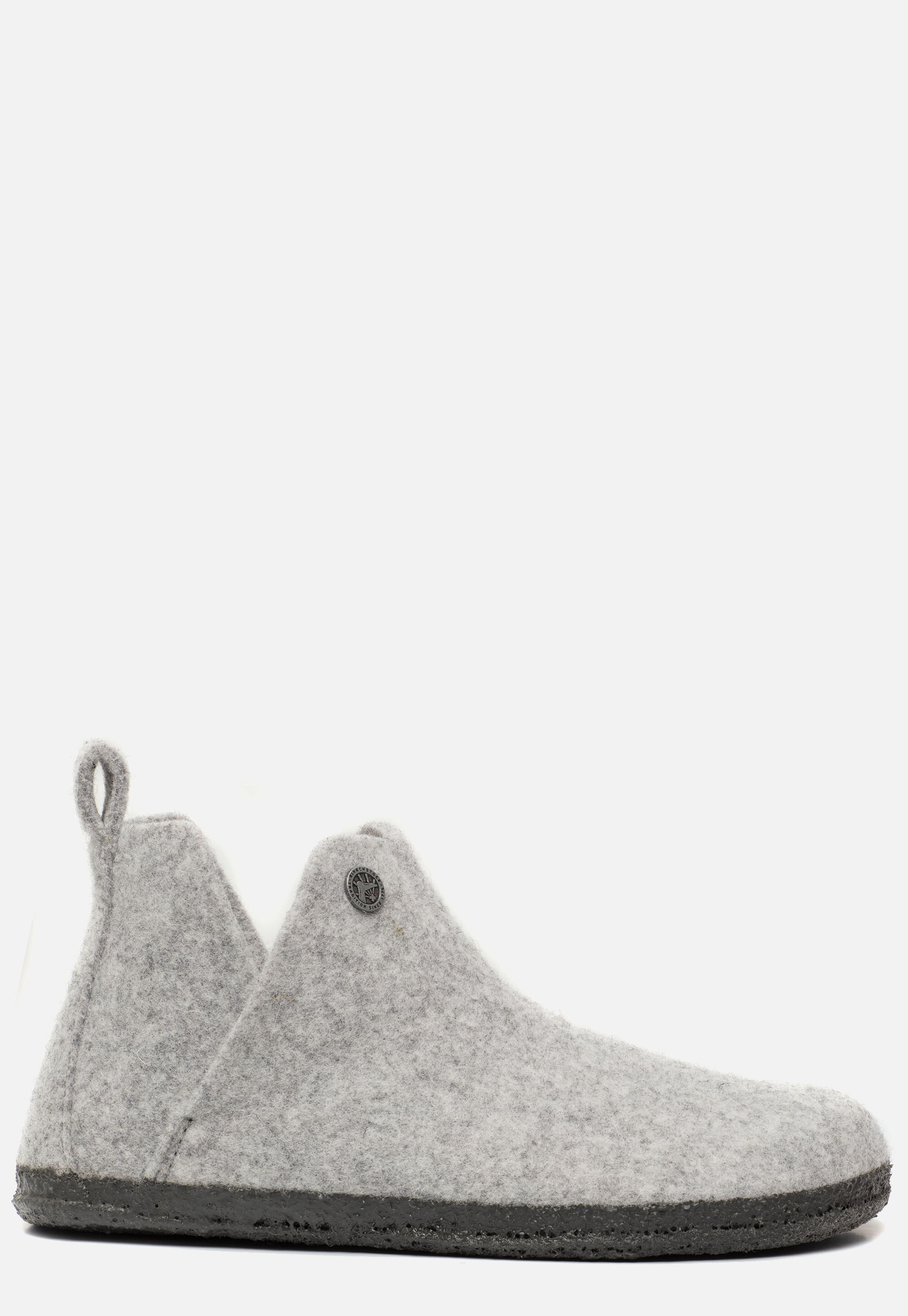 Birkenstock Pantoffels grijs Textiel afbeelding 2