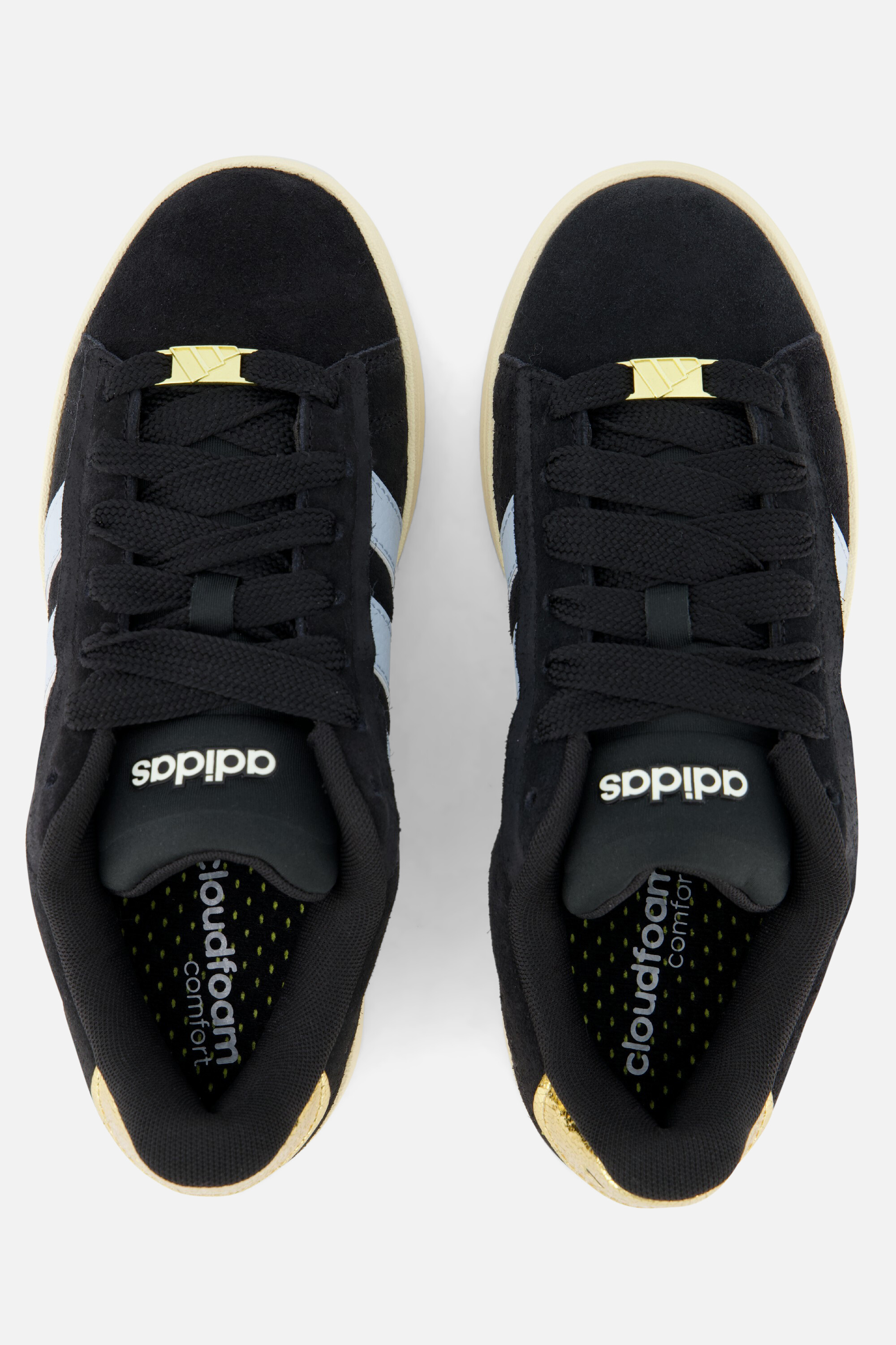 Adidas Grand Court Alpha Sneakers zwart Suede afbeelding 3