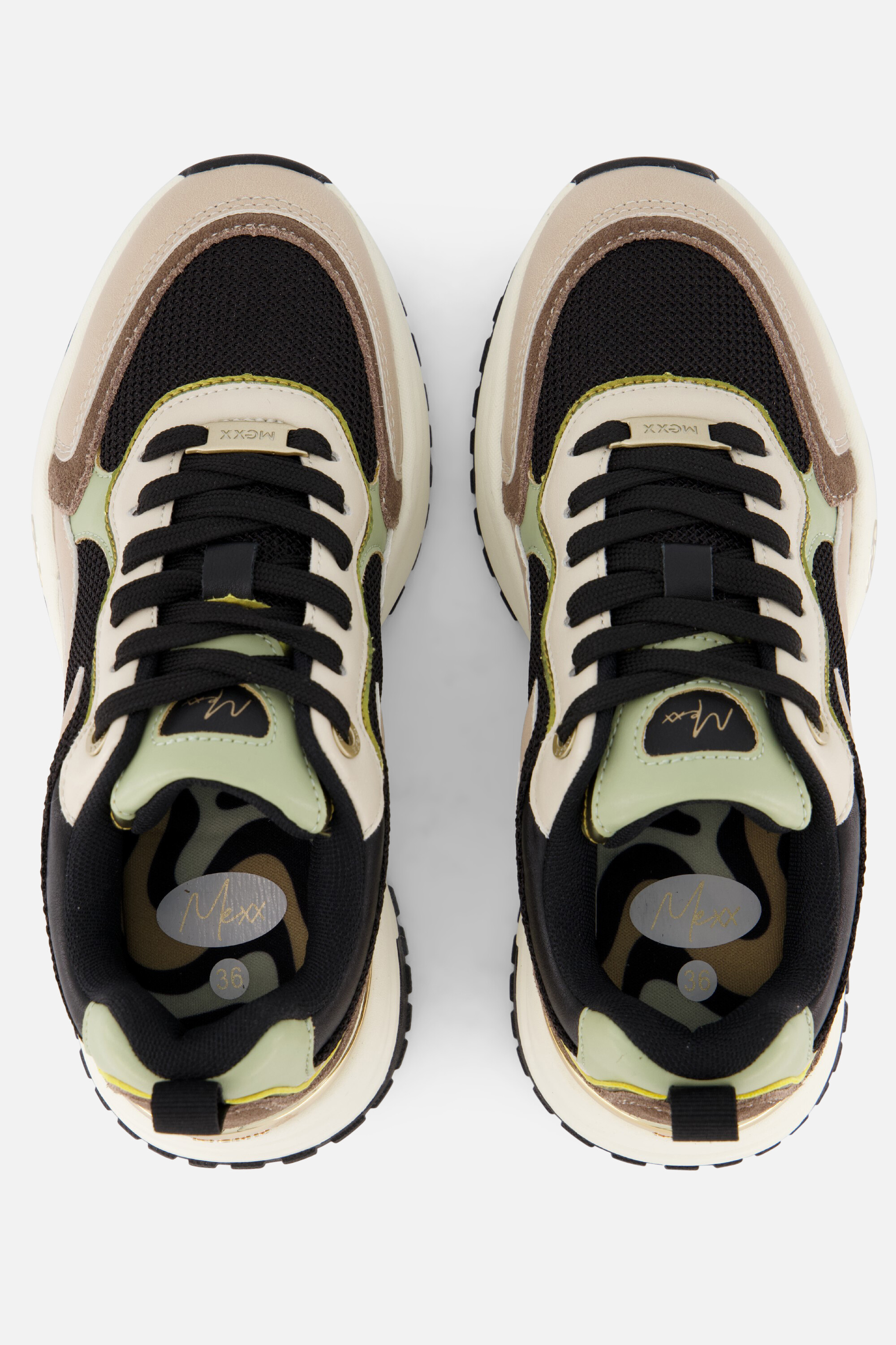 Mexx Palma Ora Sneakers beige Synthetisch afbeelding 3