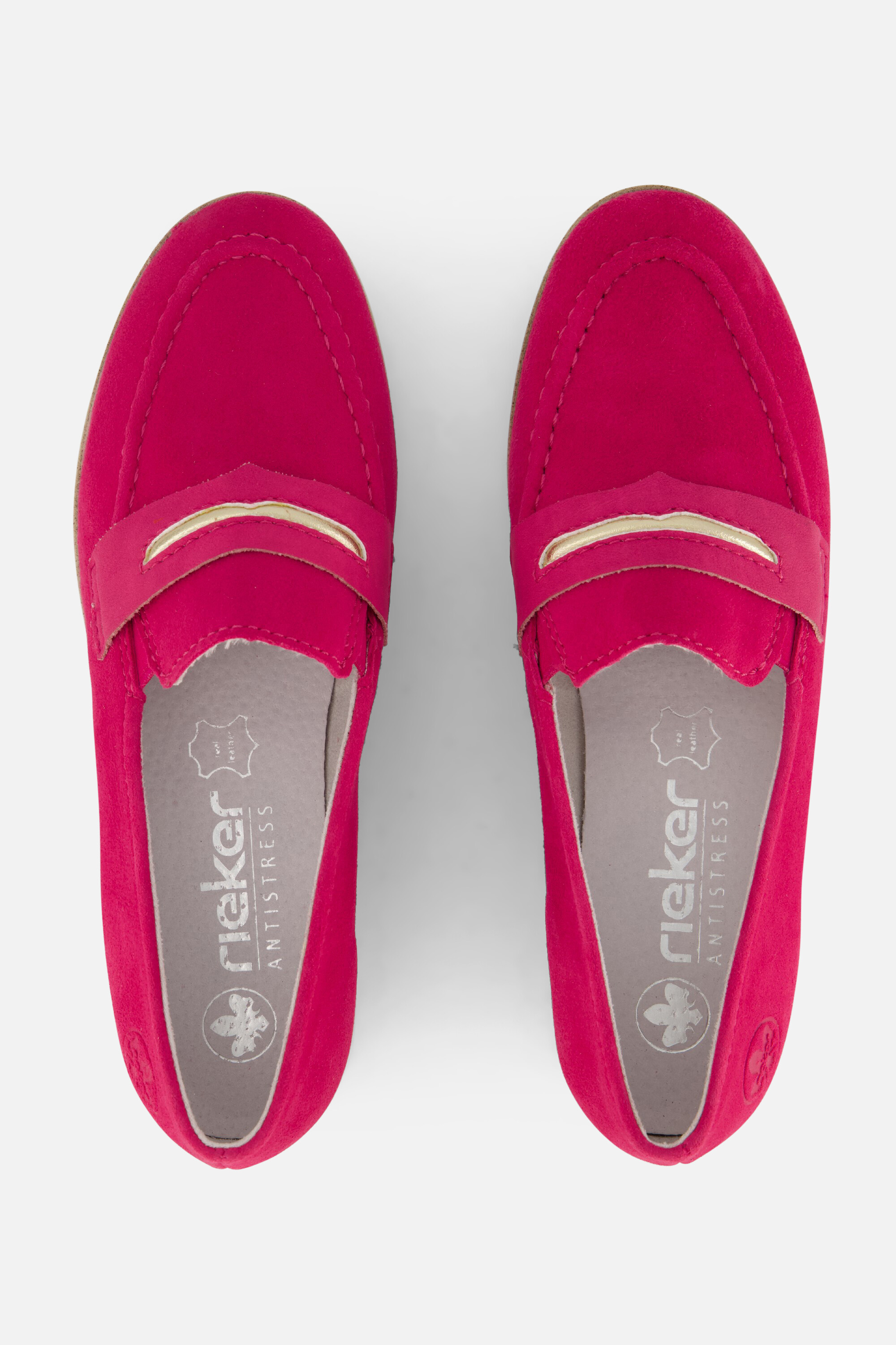 Rieker Instappers roze Synthetisch afbeelding 3