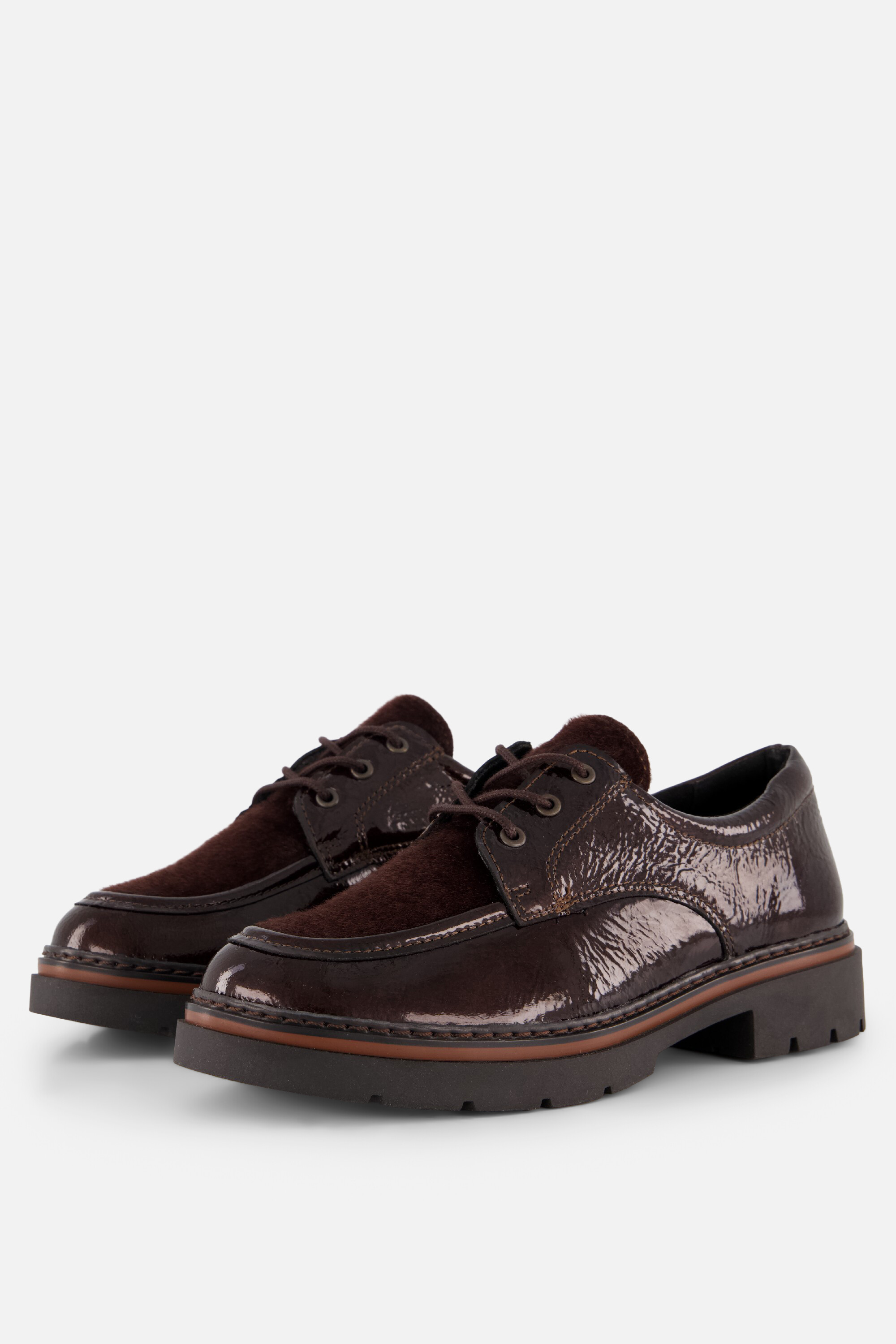 Feyn Veterschoenen brons - Maat 36