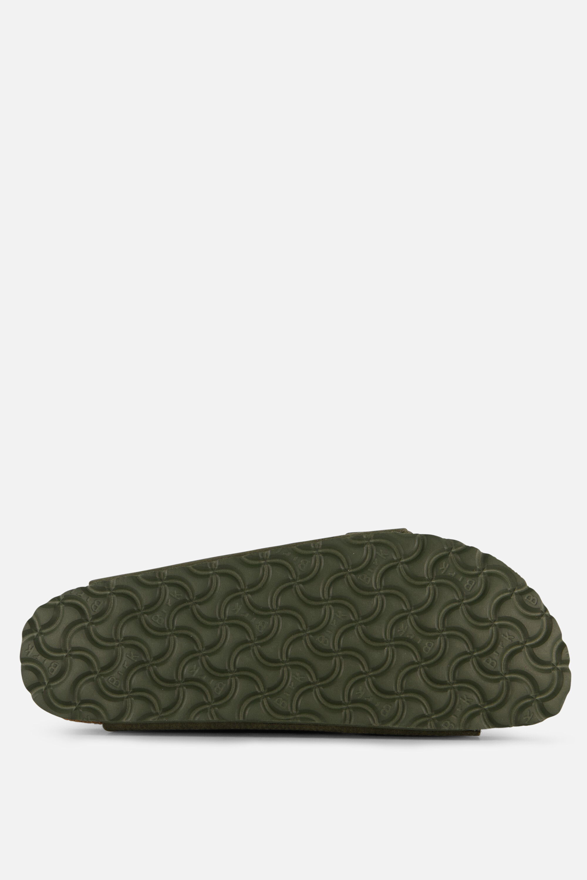 Birkenstock Arizona Slippers groen Suede afbeelding 2