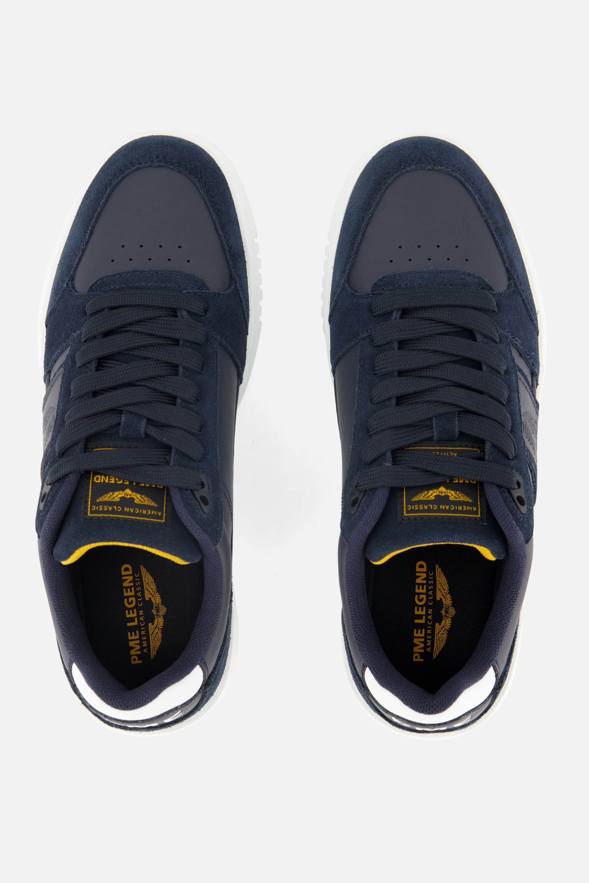 PME Legend Brycepoint Sneakers blauw Imitatieleer afbeelding 3