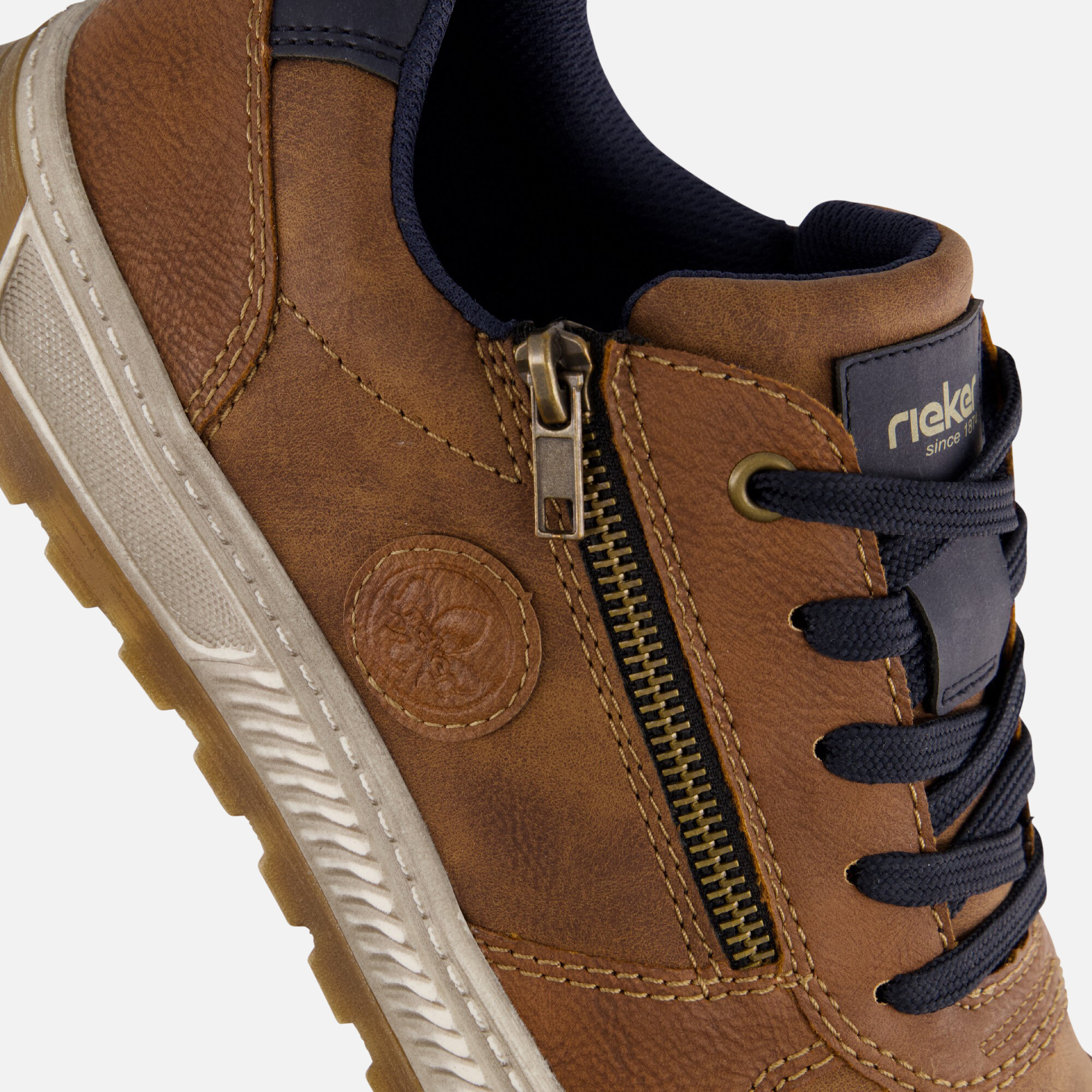 Rieker Sneakers bruin Synthetisch afbeelding 4