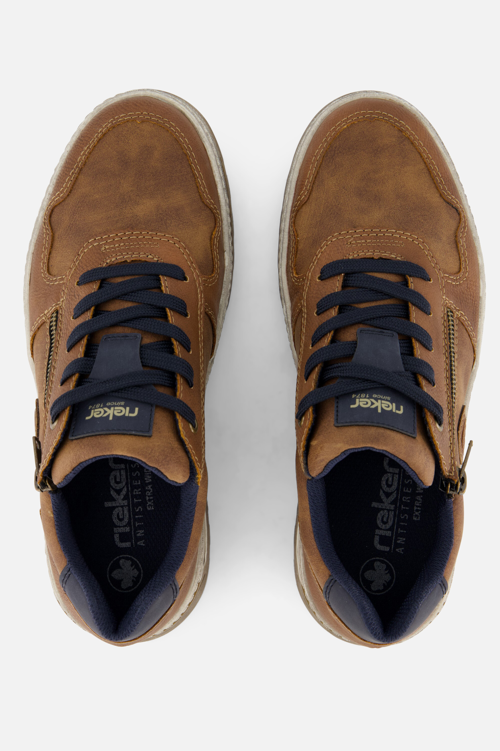 Rieker Sneakers bruin Synthetisch afbeelding 2
