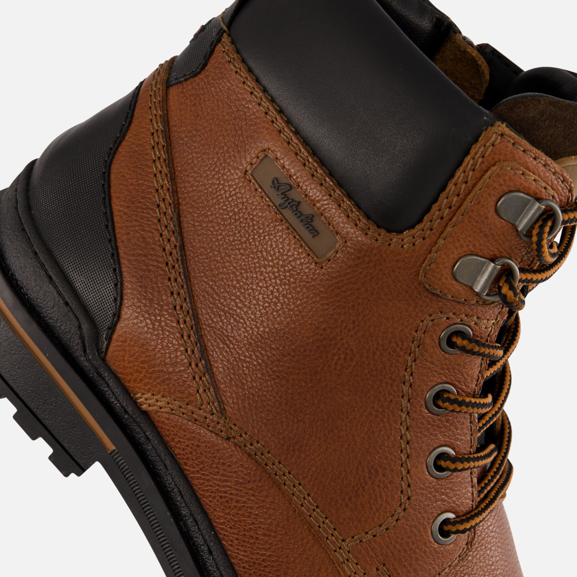 Australian Yorkshire Veterschoenen cognac Leer afbeelding 4
