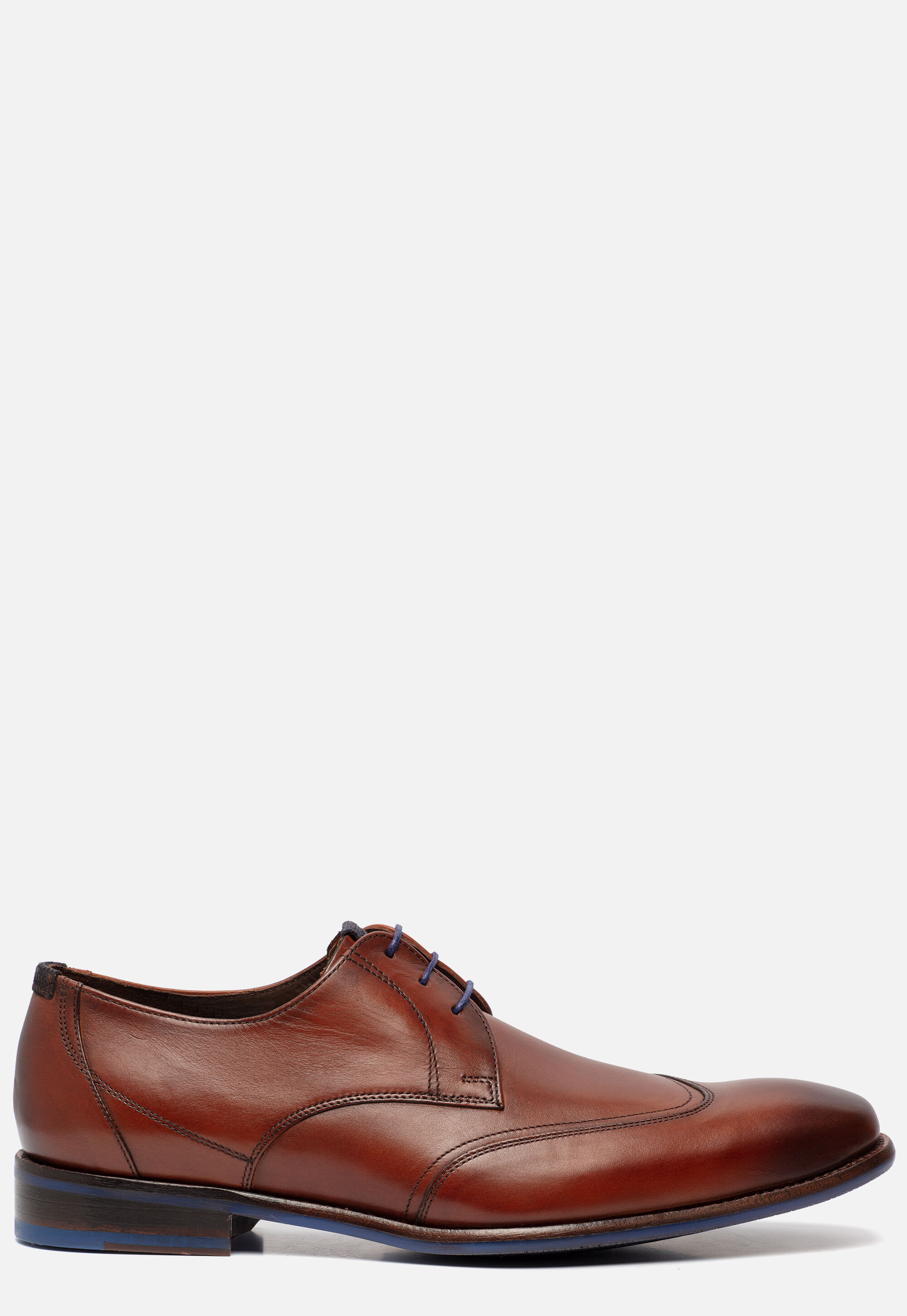 Floris van Bommel Veterschoenen cognac Leer 310305 afbeelding 3