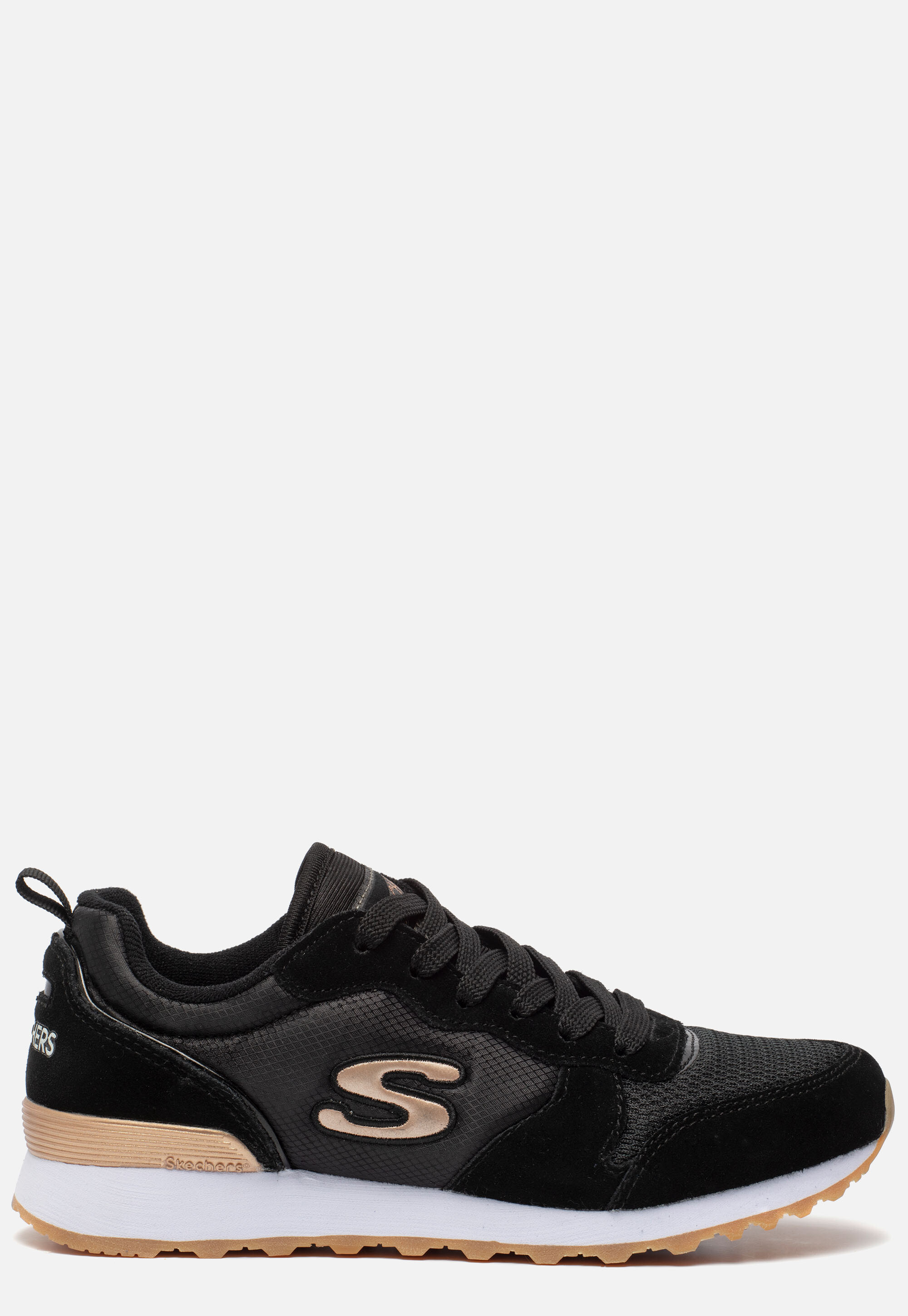 Skechers OG 85 Gold'n Gurl Sneakers zwart Textiel afbeelding 2