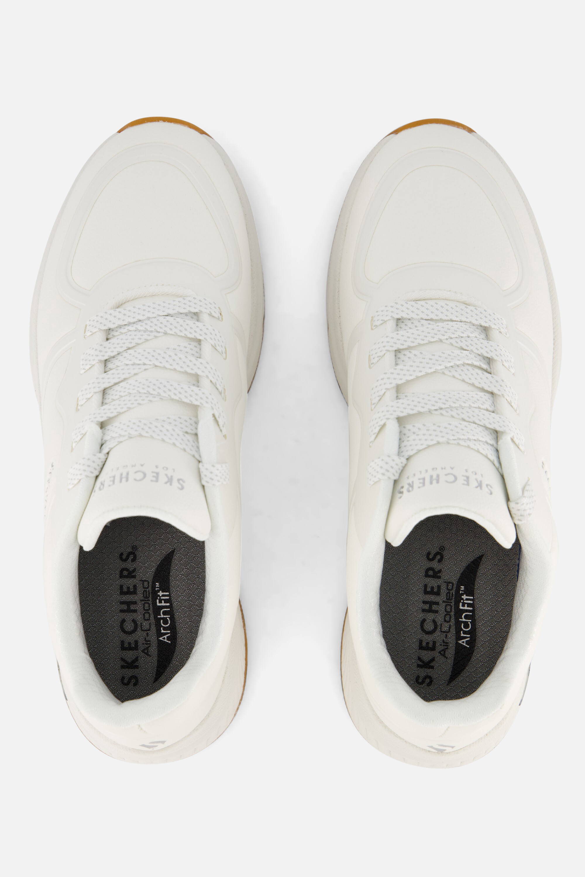 Skechers Arch Fit Sneakers wit Synthetisch afbeelding 2
