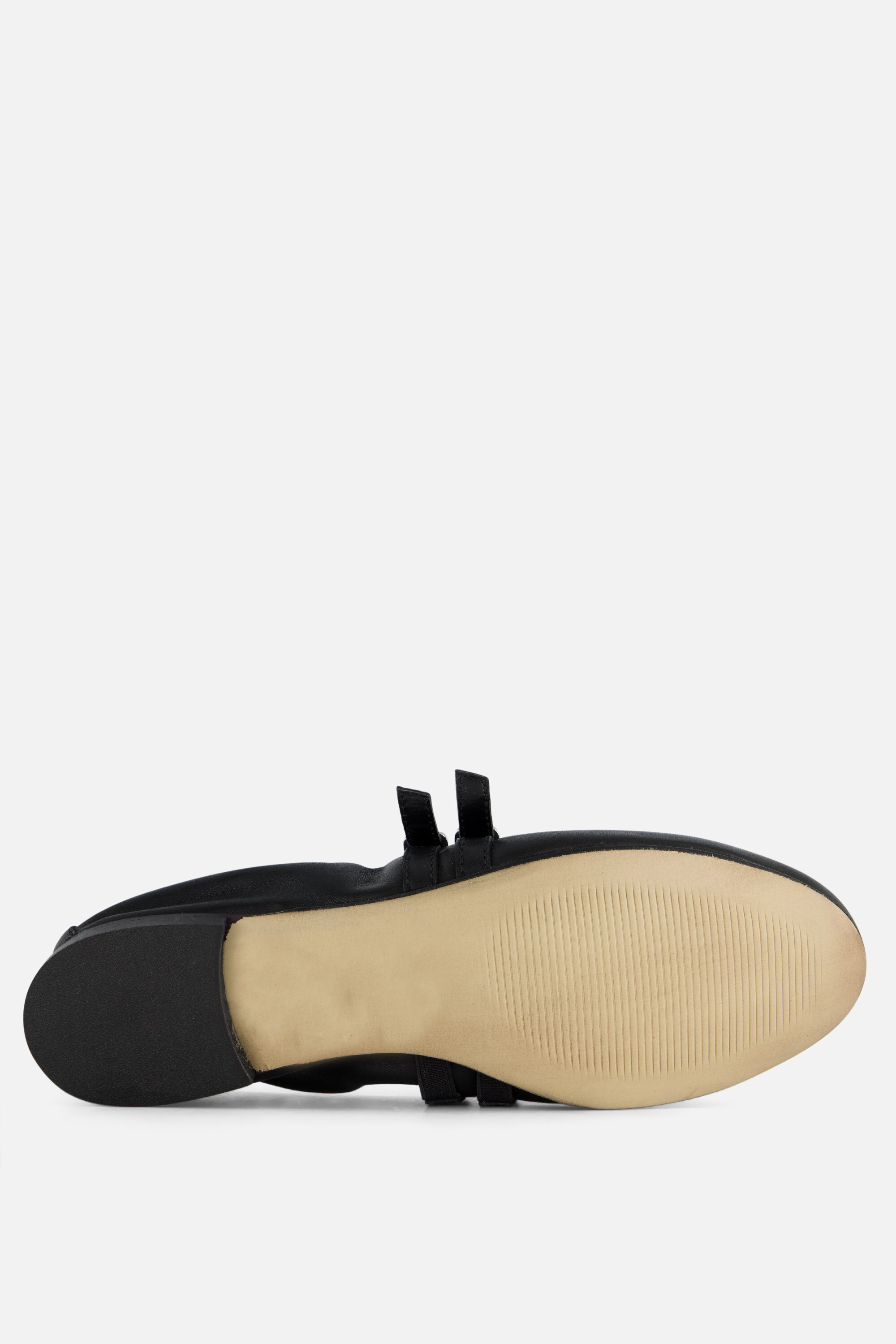 Linea Zeta Ballerina's zwart Leer afbeelding 3