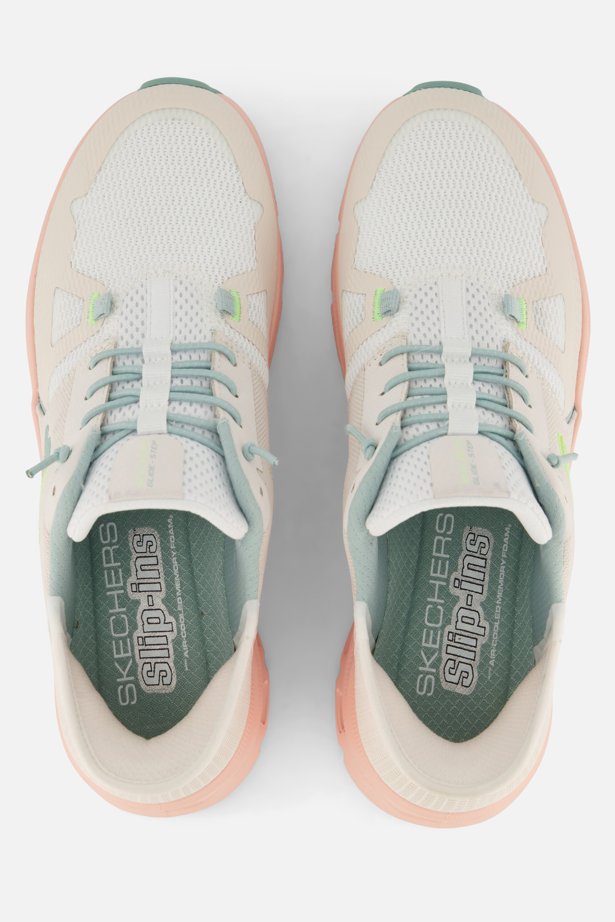 Skechers Slip-Ins Glide Step Instappers wit afbeelding 2