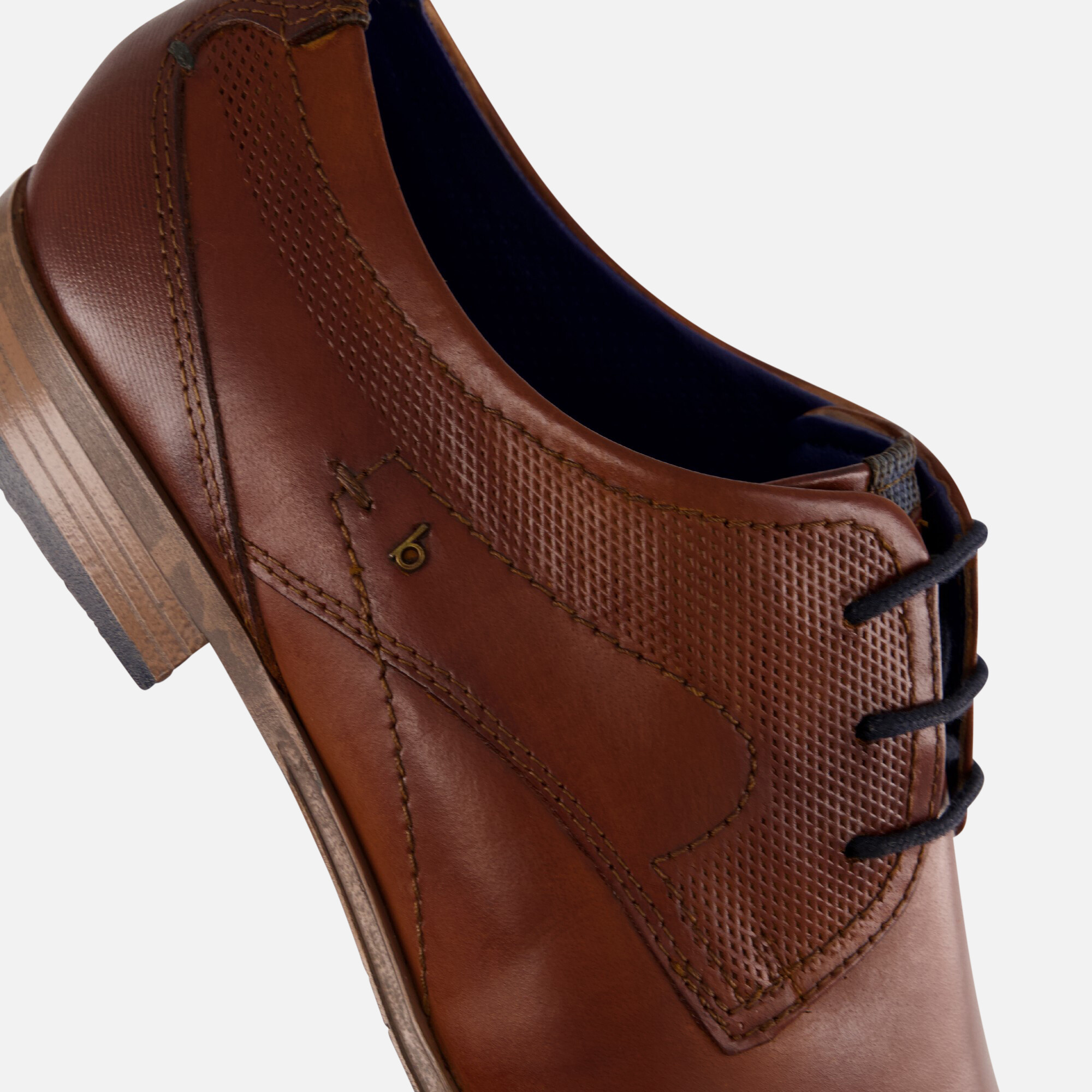 Bugatti Veterschoenen cognac Leer afbeelding 4