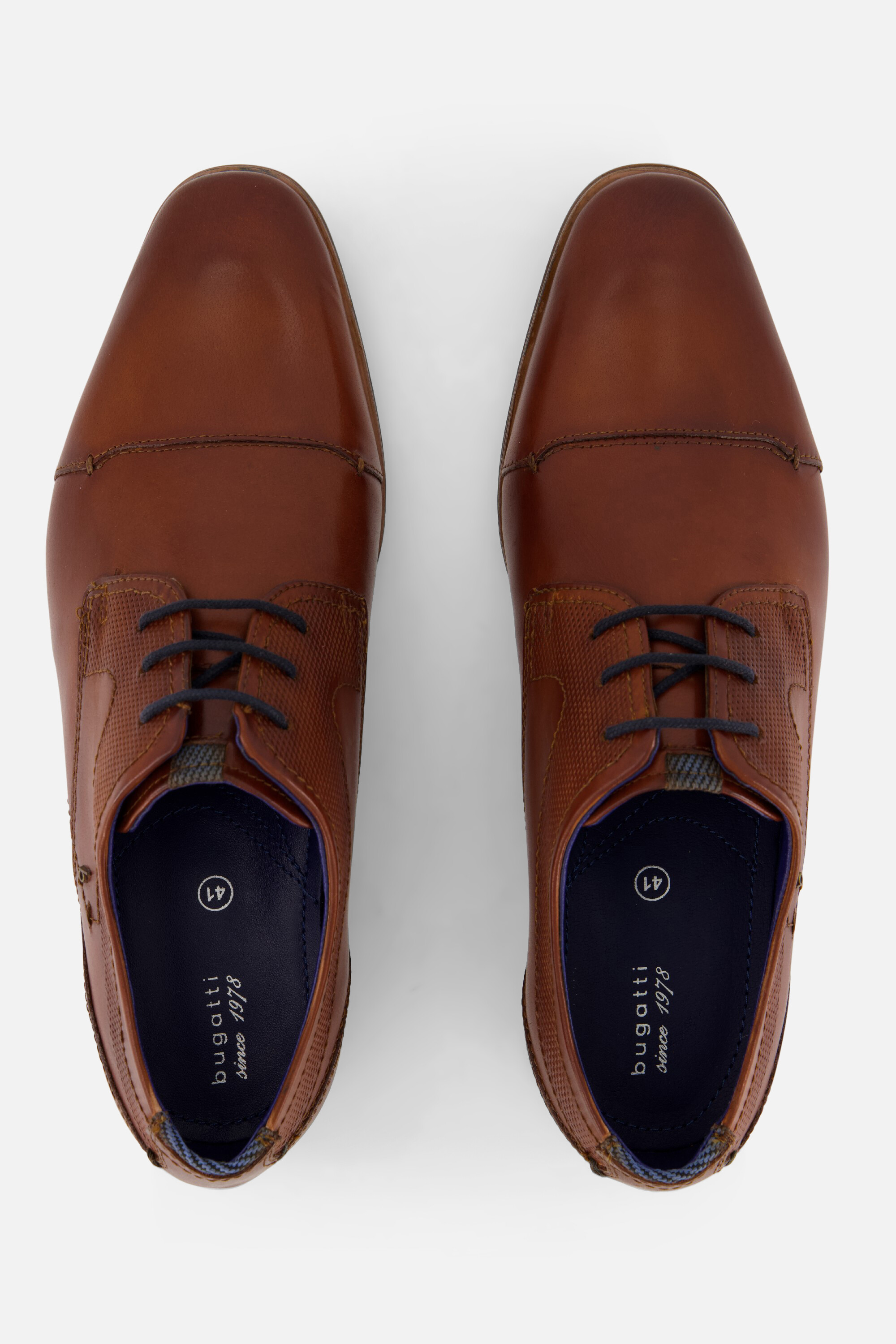 Bugatti Veterschoenen cognac Leer afbeelding 2