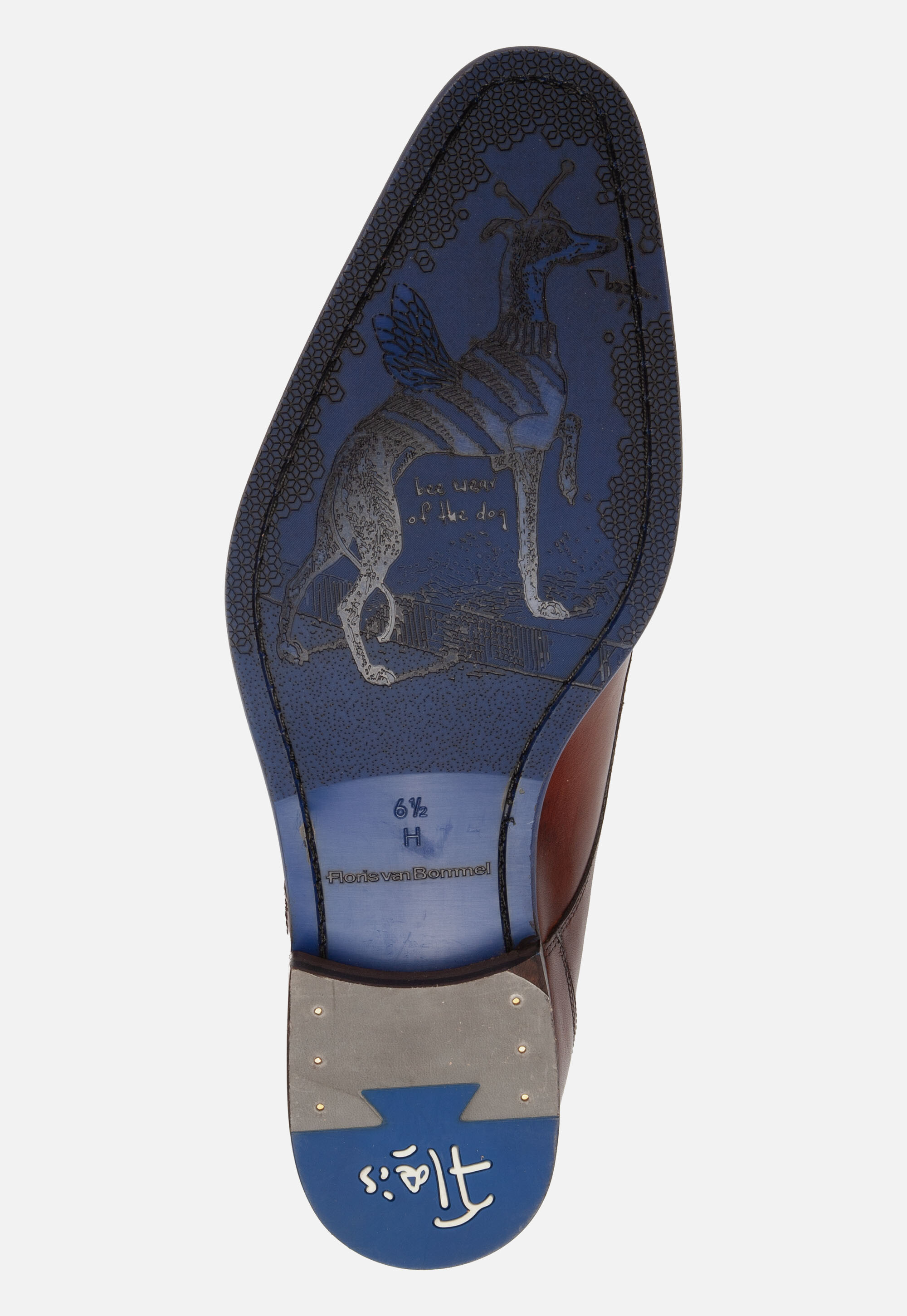 Floris van Bommel Veterschoenen cognac Leer 310305 afbeelding 2