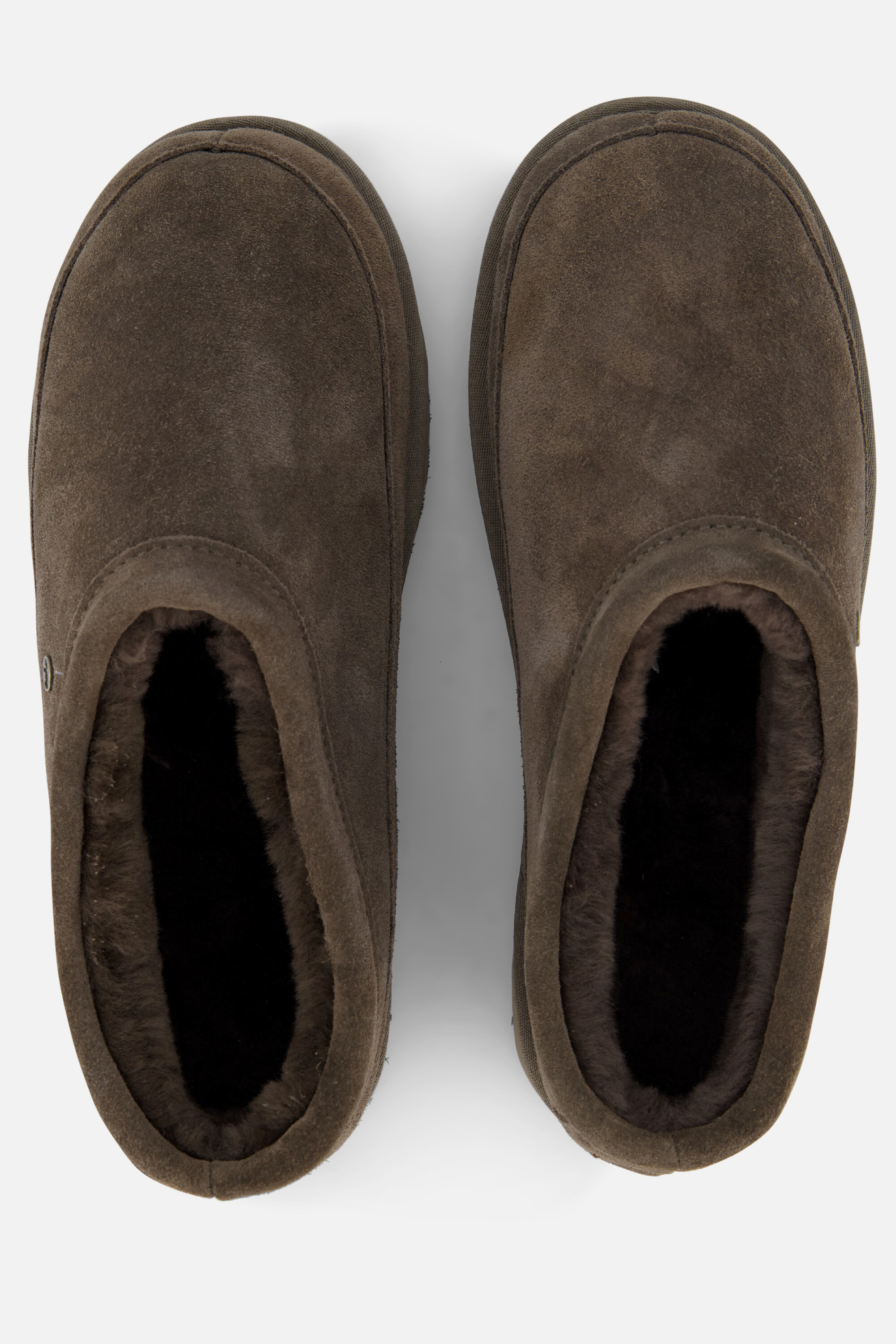 Warmbat Ebor Men Pantoffels bruin Suede afbeelding 2