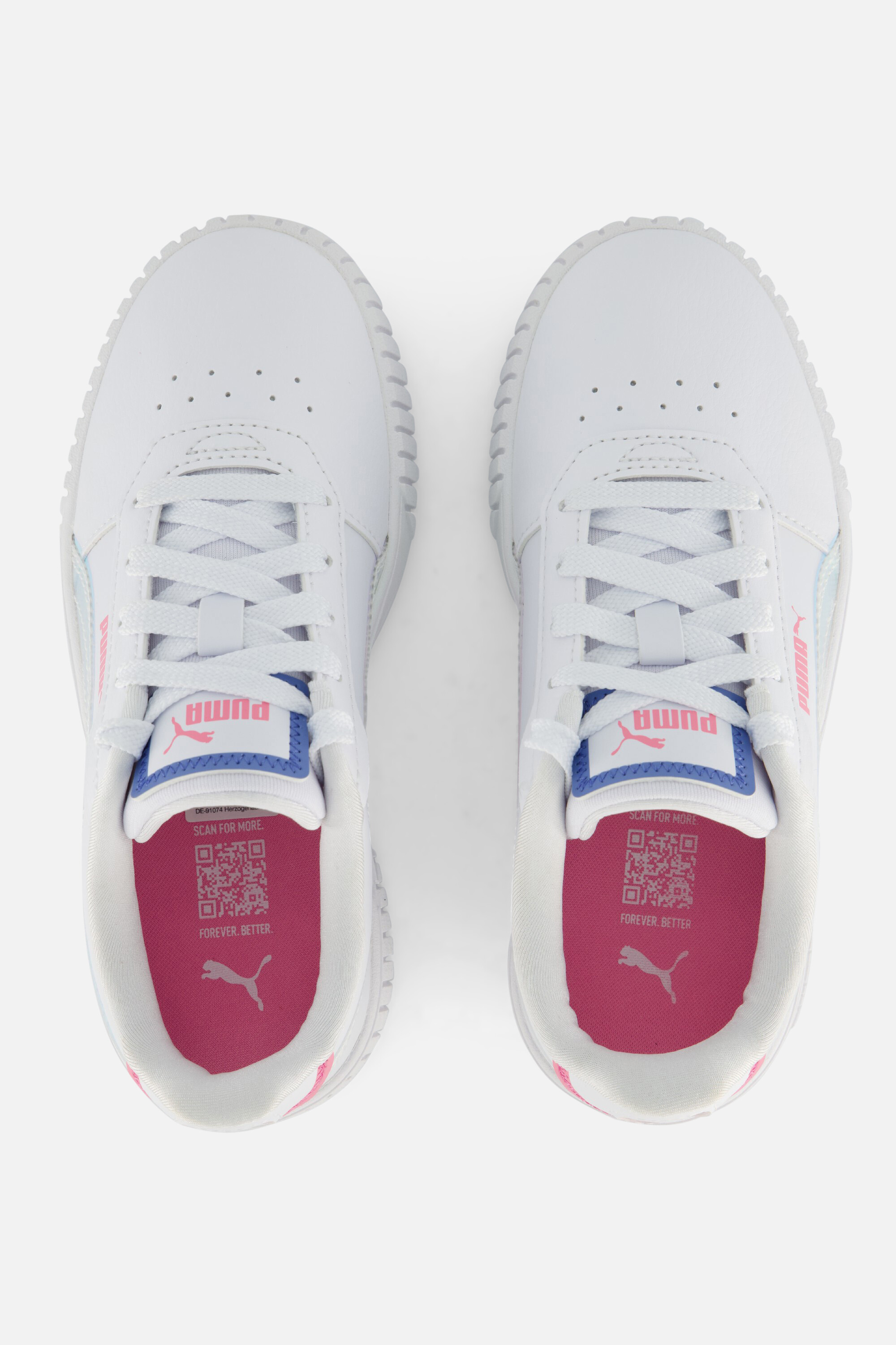 Puma Carina 2.0 Deep Dive Sneakers wit afbeelding 2