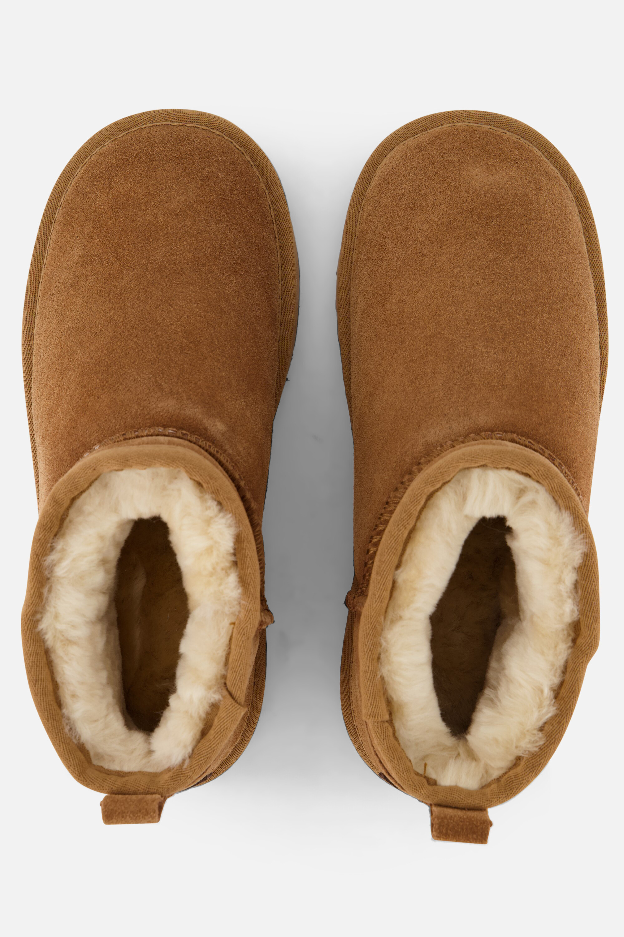 Warmbat Durack Gevoerde boots cognac Suede afbeelding 2