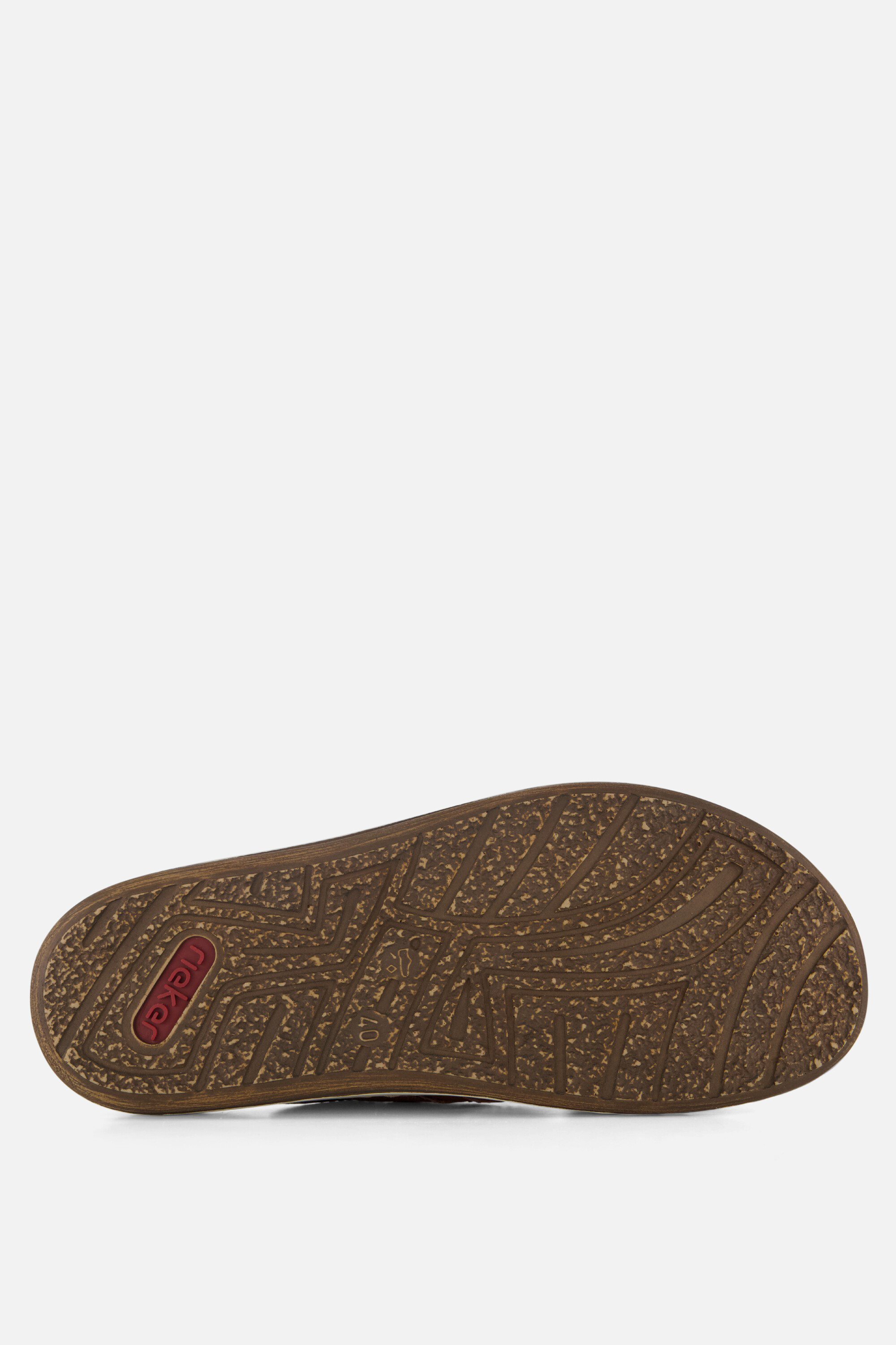 Rieker Bend Morelia Slippers bruin Imitatieleer afbeelding 2