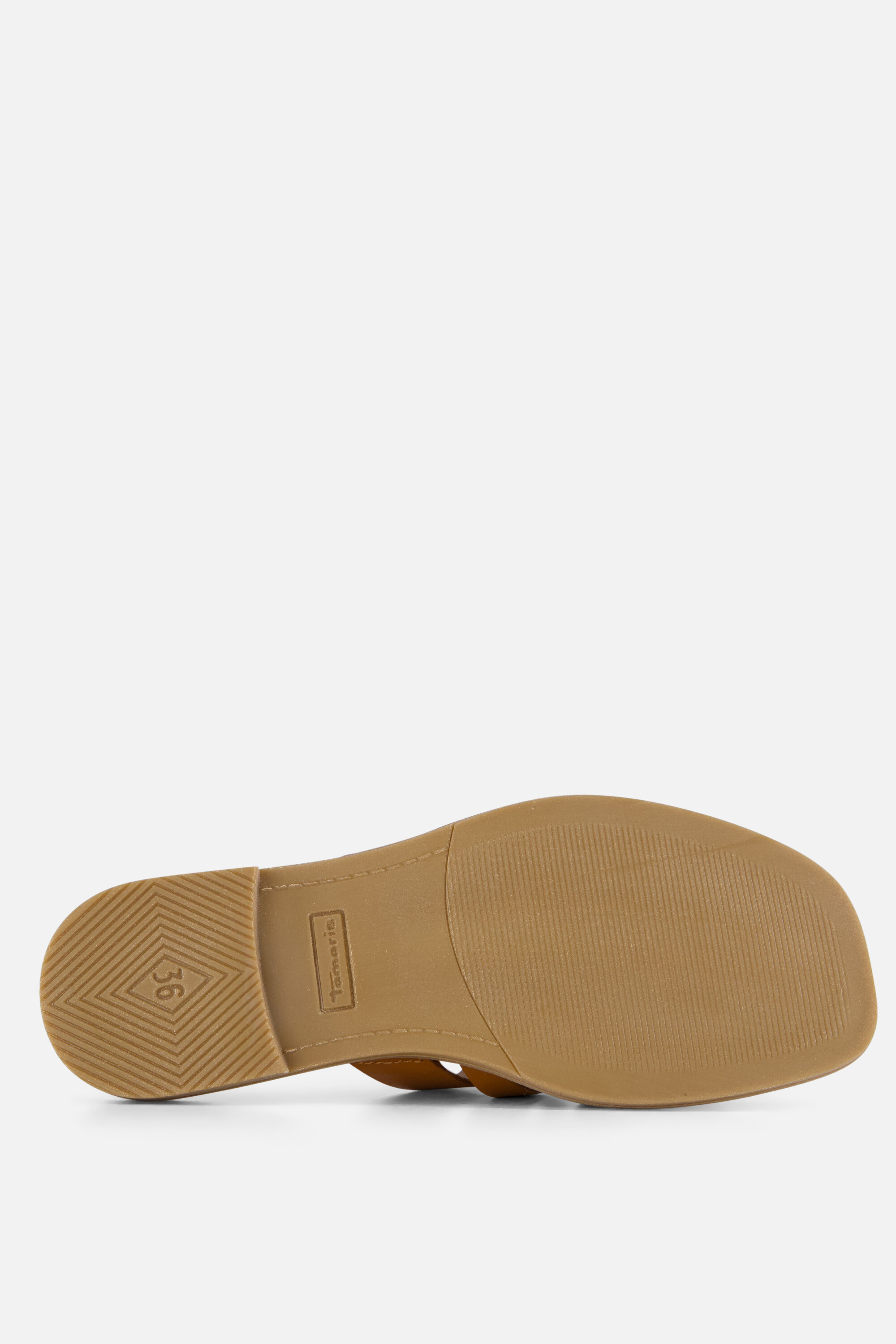Tamaris Slippers cognac Leer afbeelding 2