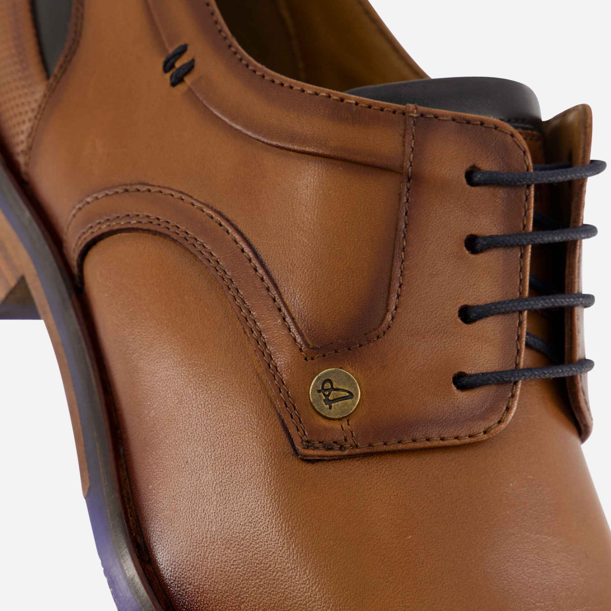 Australian Clayton Veterschoenen cognac Leer afbeelding 4
