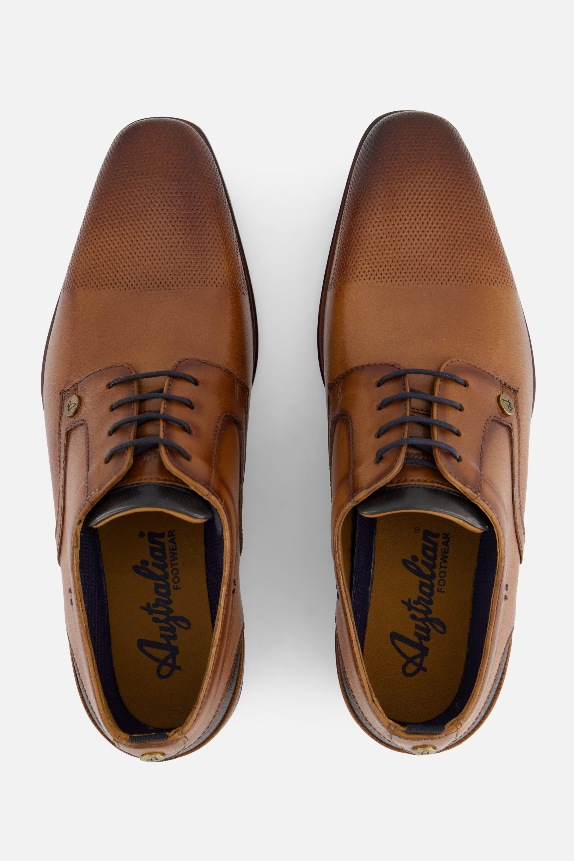 Australian Clayton Veterschoenen cognac Leer afbeelding 2