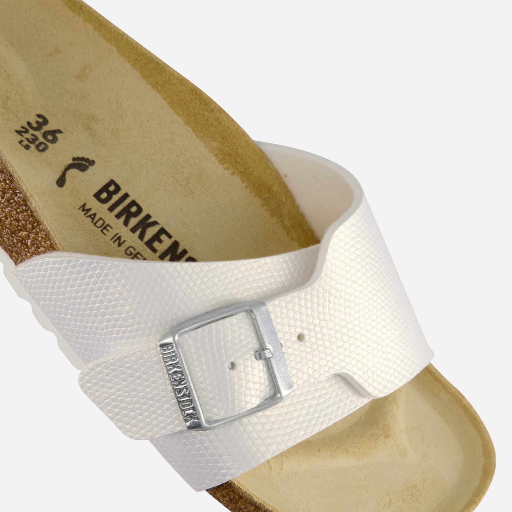 Birkenstock Catalina Sandalen wit Imitatieleer afbeelding 3