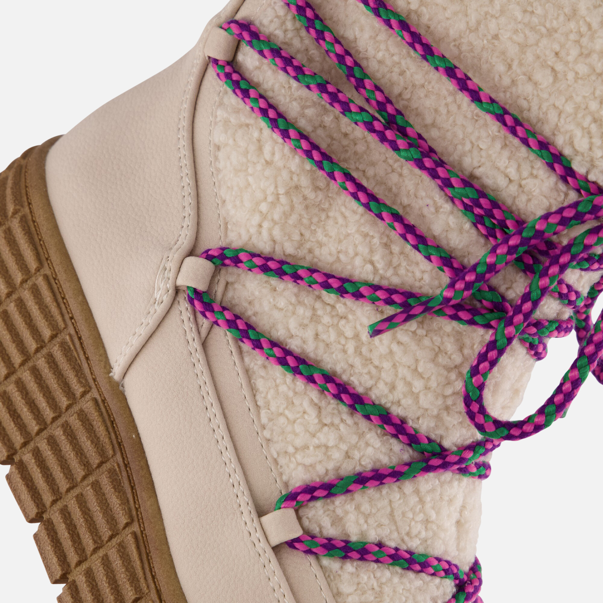 Tamaris Winterboots beige Textiel afbeelding 4