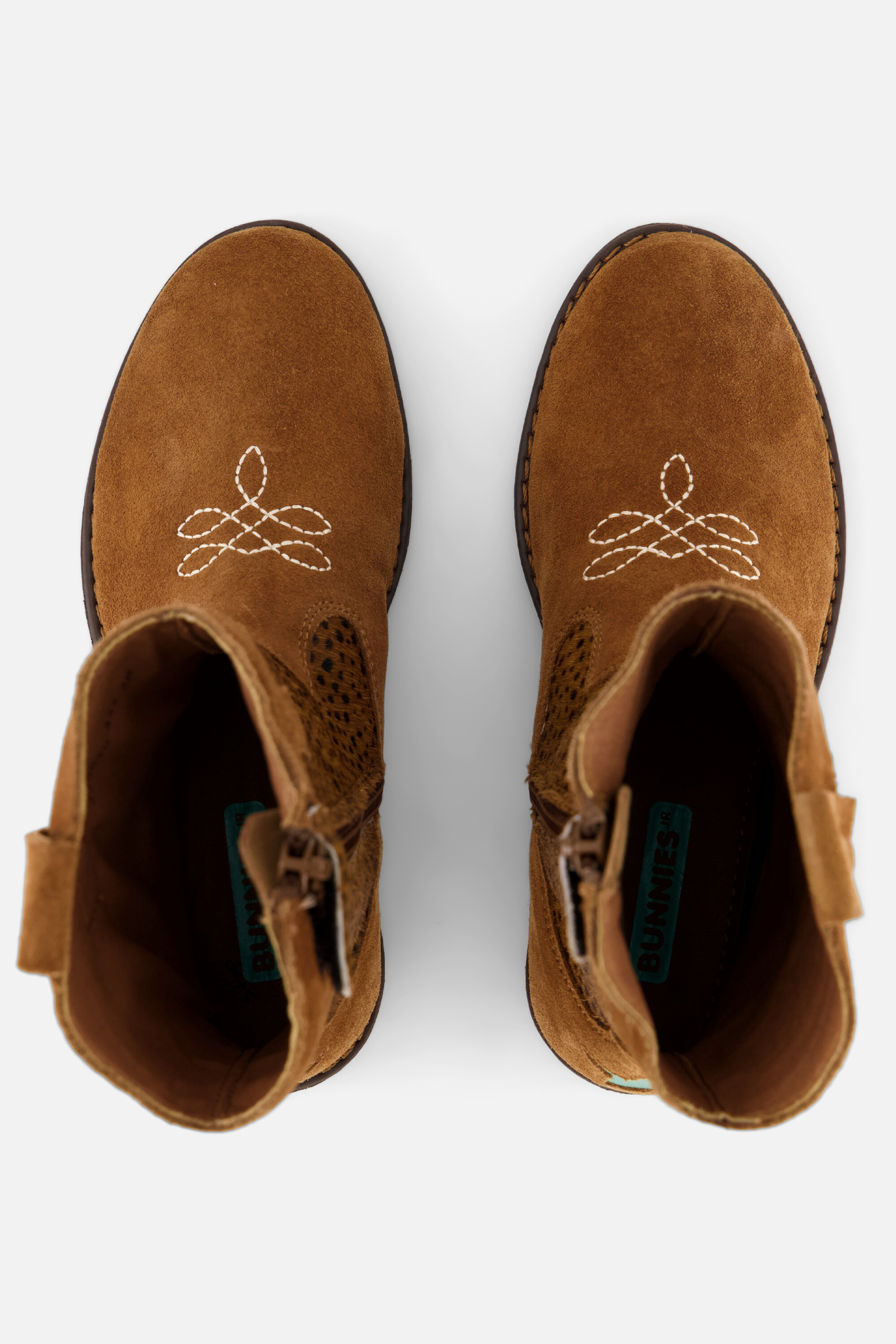 BunniesJR Robine Rodeo Cowboylaarzen cognac Leer afbeelding 2