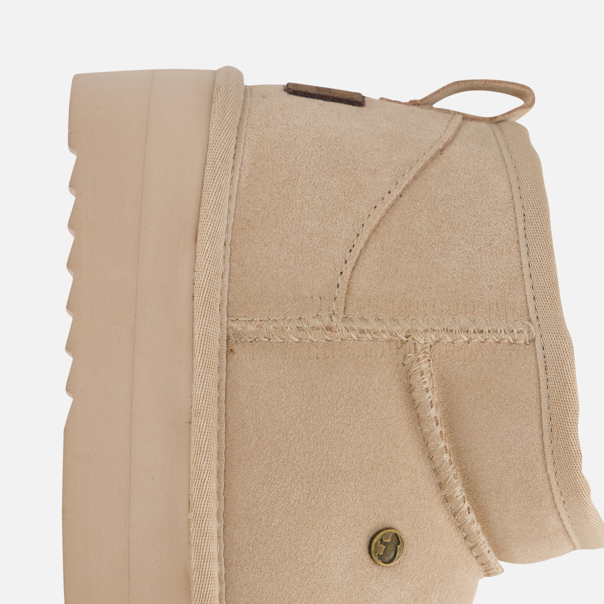 Warmbat Durack Gevoerde boots beige Suede afbeelding 4