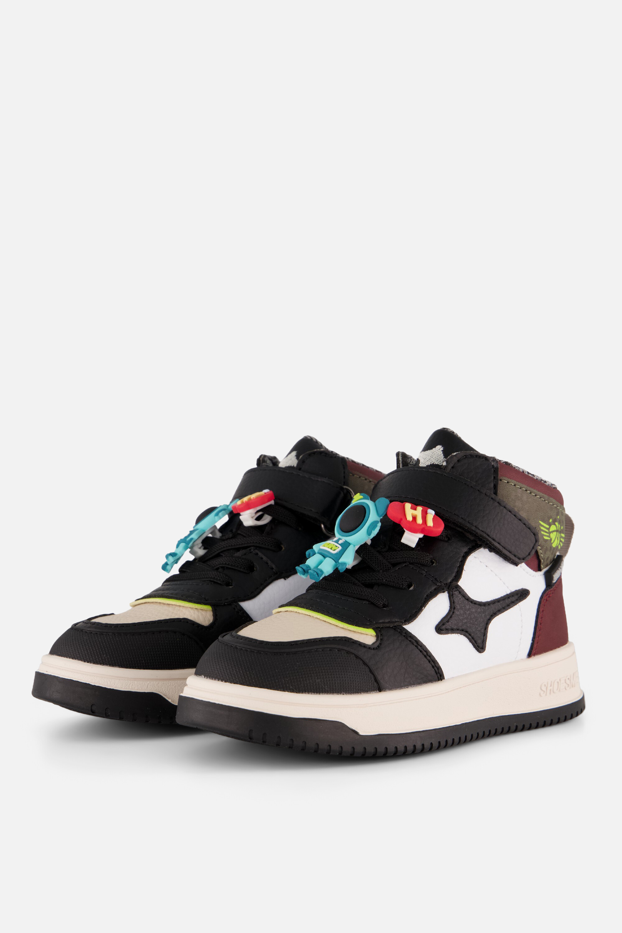 Shoesme New Outsole Sneakers bordeaux Leer