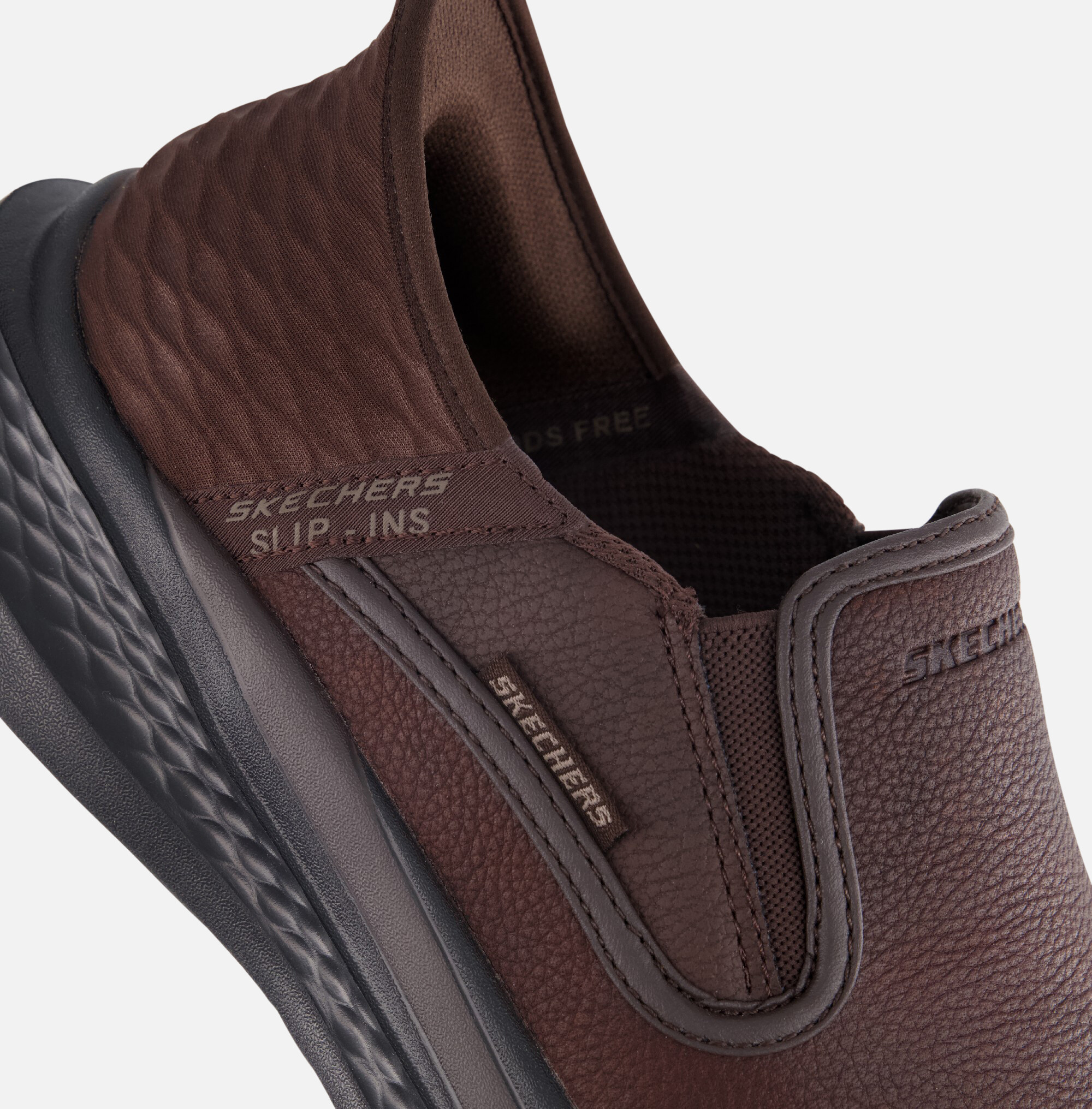 Skechers Relaxed Fit Slip-ins Instappers bruin afbeelding 4