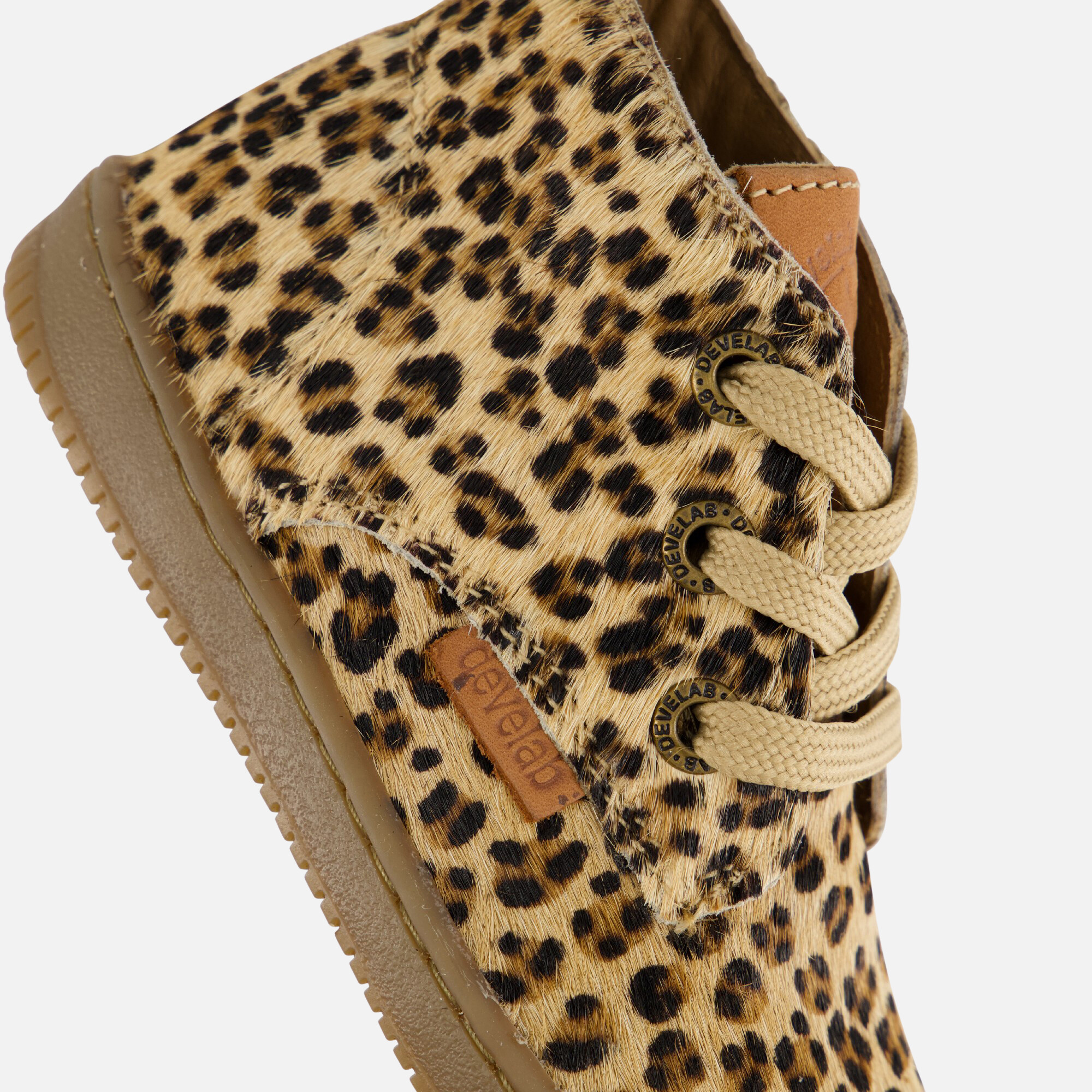 Develab Babyschoenen beige Imitatieleer afbeelding 4