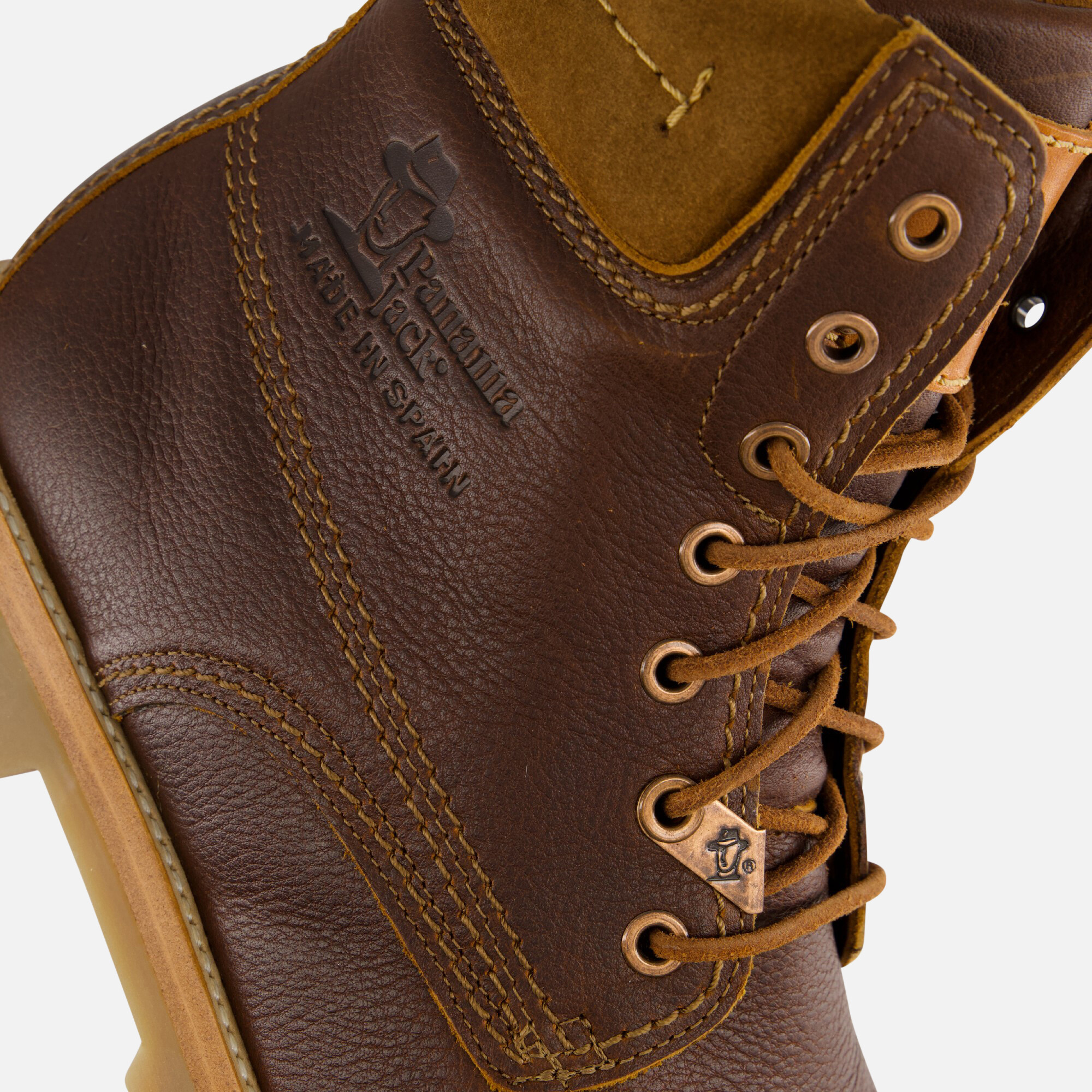 Panama Jack Panama 03 C26 veterboots cognac Leer afbeelding 4