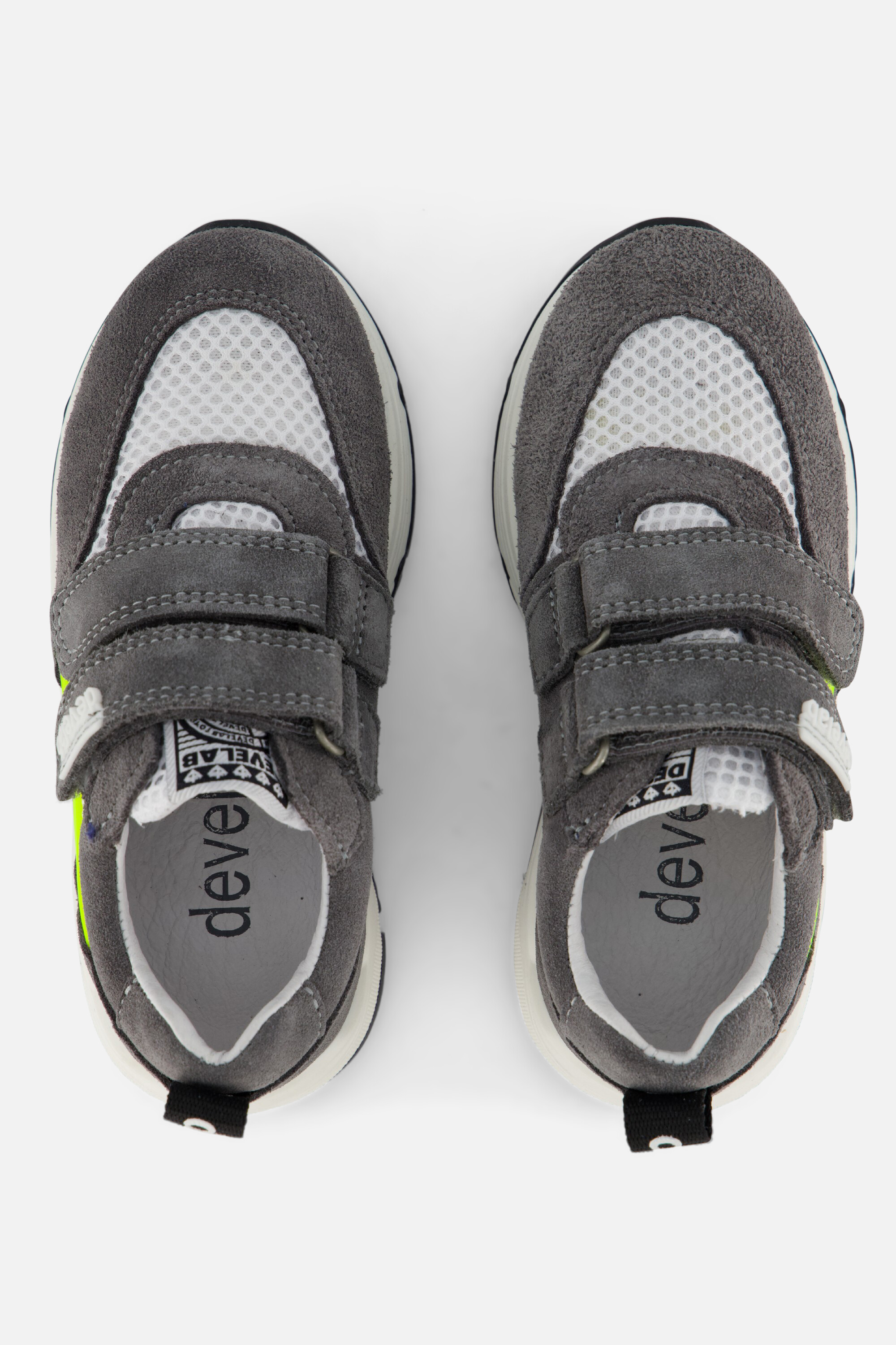 Develab Sneakers grijs Leer afbeelding 2