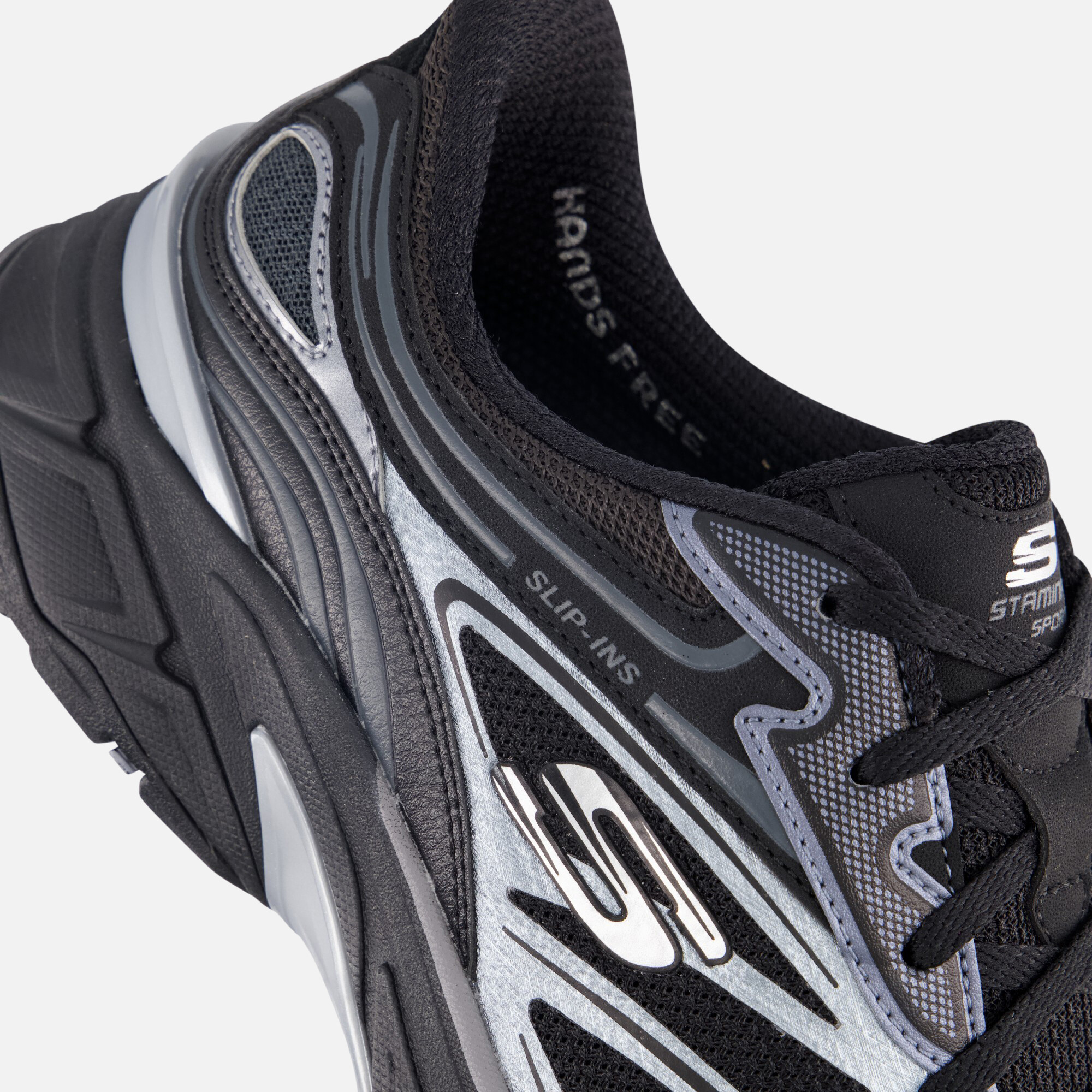 Skechers Slip-ins Stamina Sport Instappers zwart afbeelding 4
