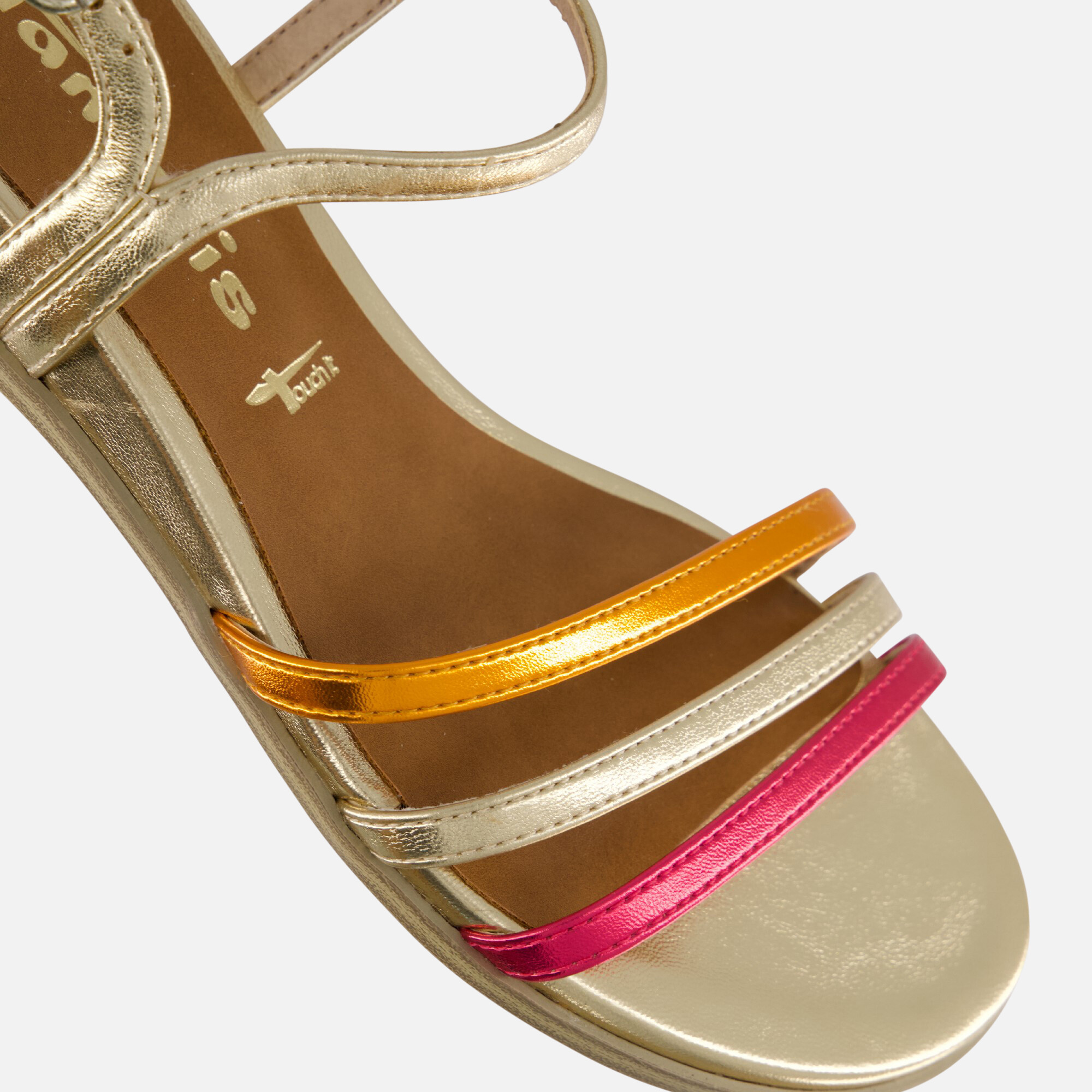 Tamaris Sandalen goud Synthetisch afbeelding 3
