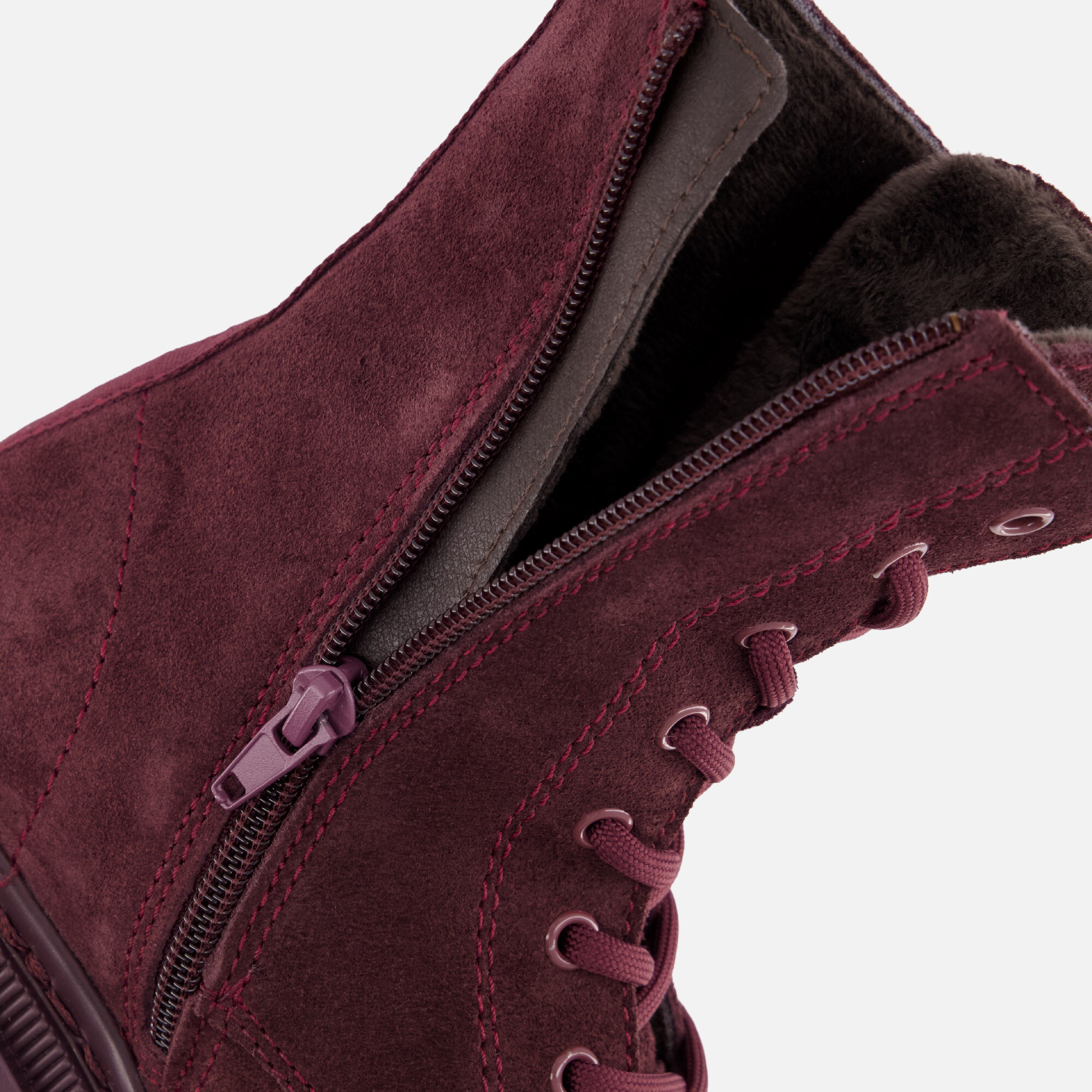 Tamaris Veterboots rood Suede afbeelding 4