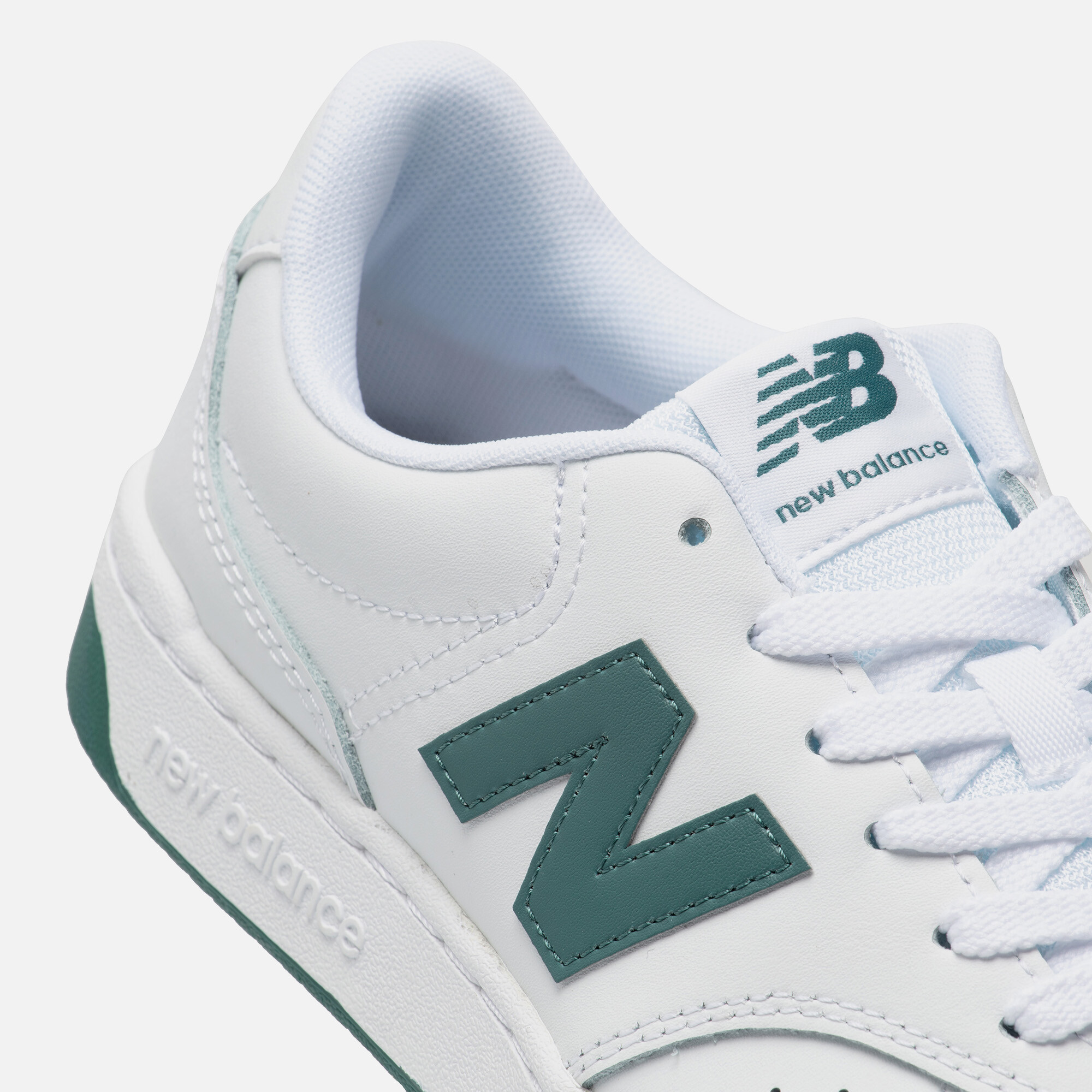 New Balance BB80 Court Sneakers wit Synthetisch afbeelding 4