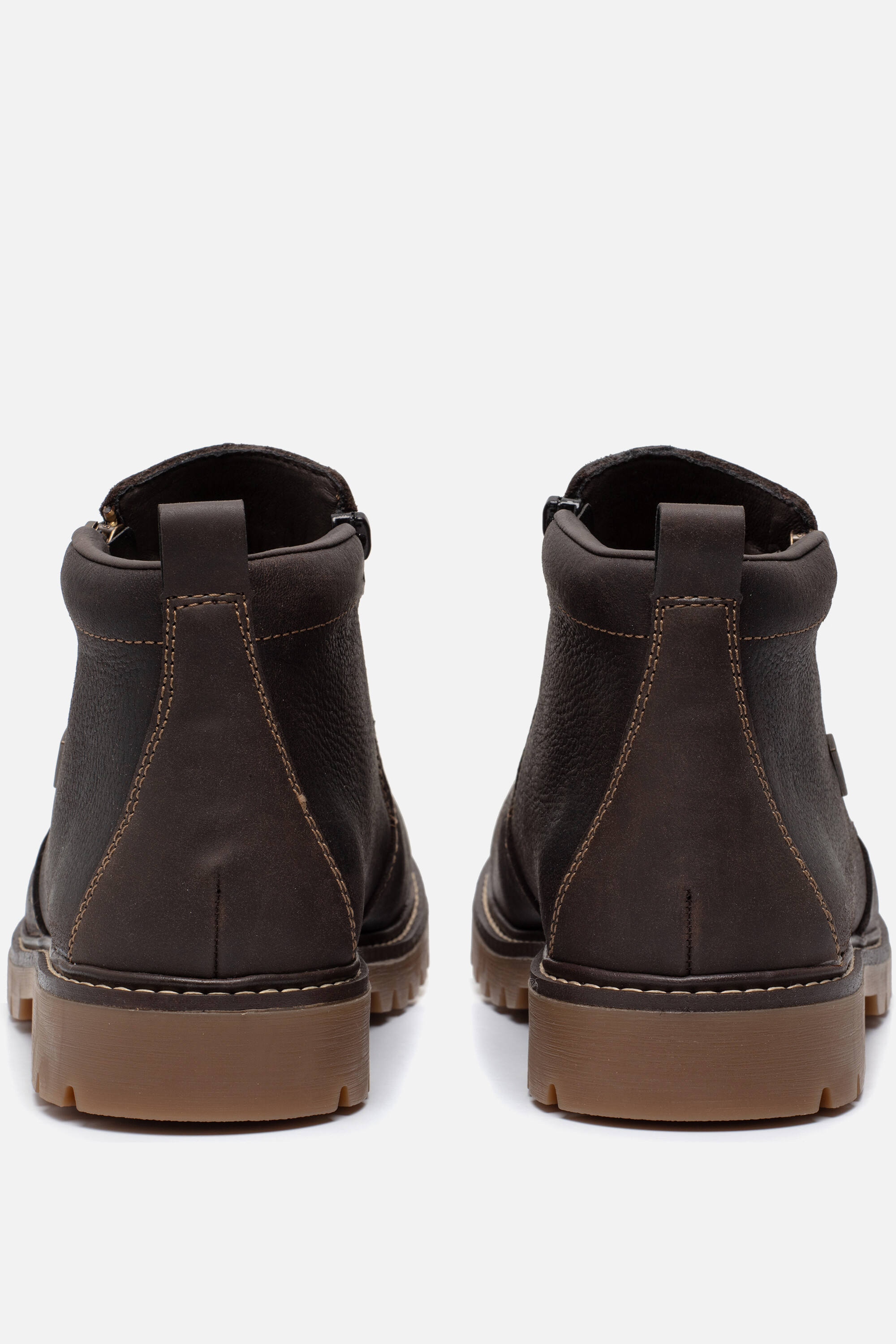 Rieker Tex Veterschoenen bruin Leer afbeelding 2