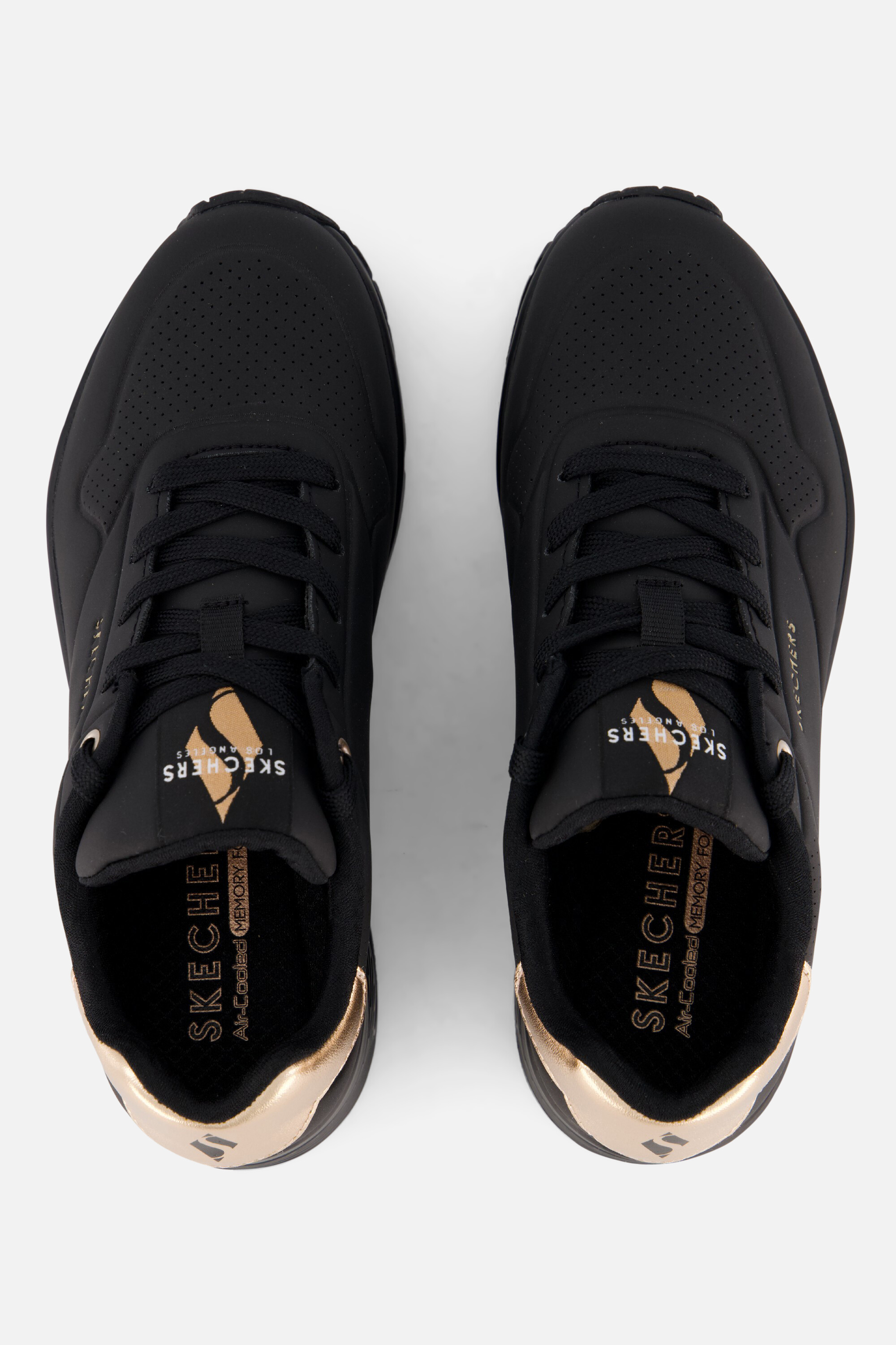 Skechers Uno Golden Air Sneakers zwart afbeelding 2