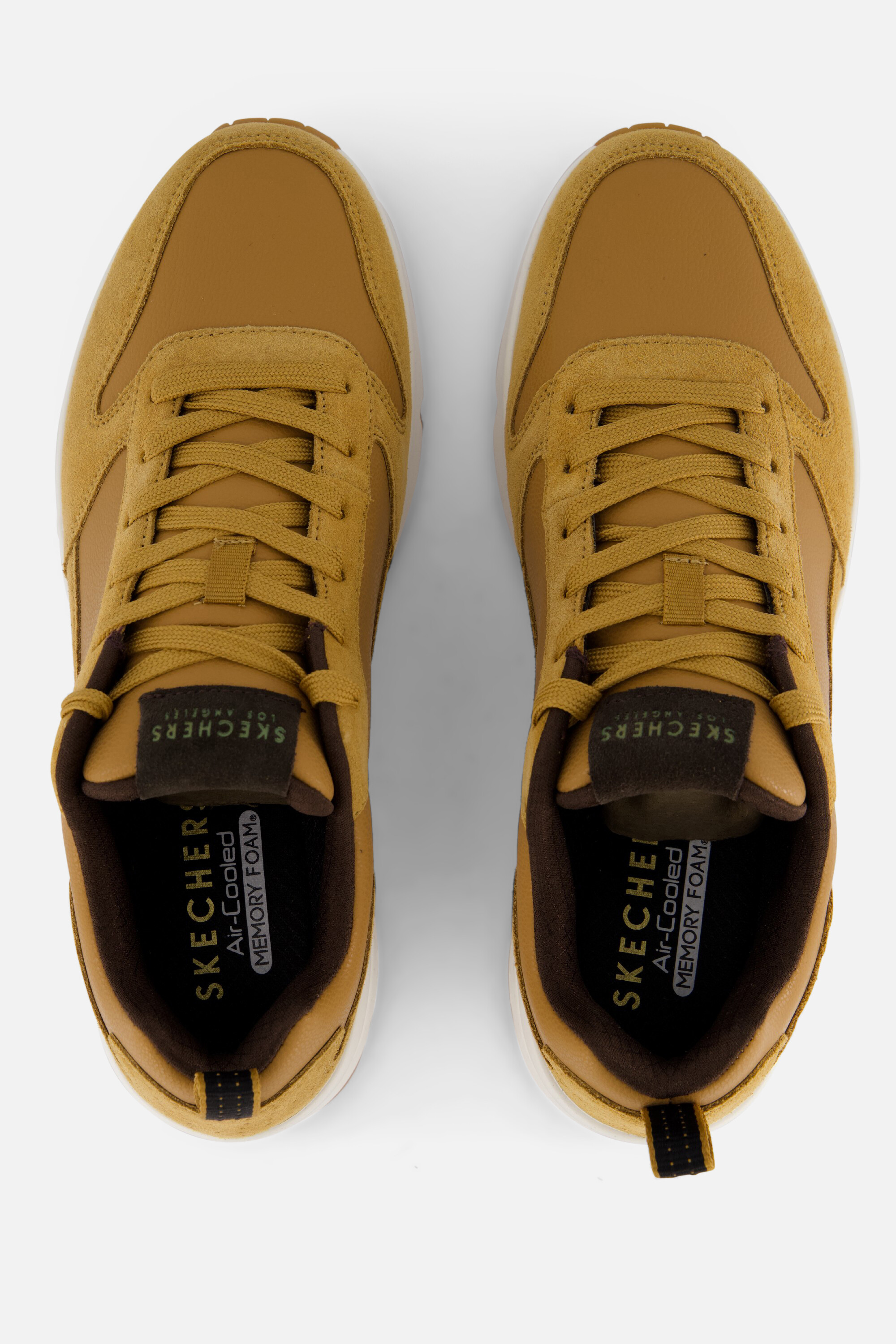 Skechers Uno Stacre Sneakers cognac Leer afbeelding 3