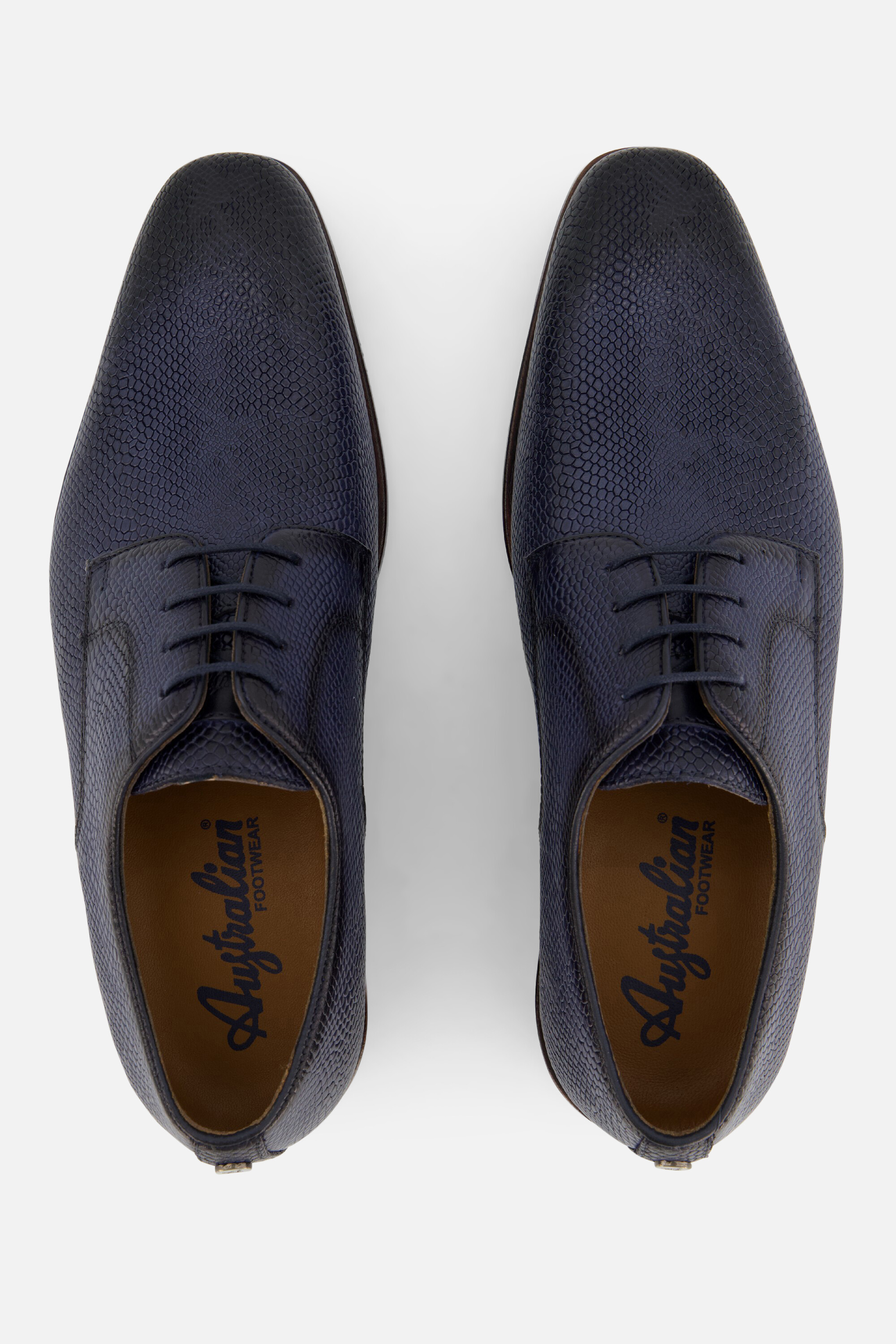 Australian Valado Veterschoenen blauw Leer afbeelding 2