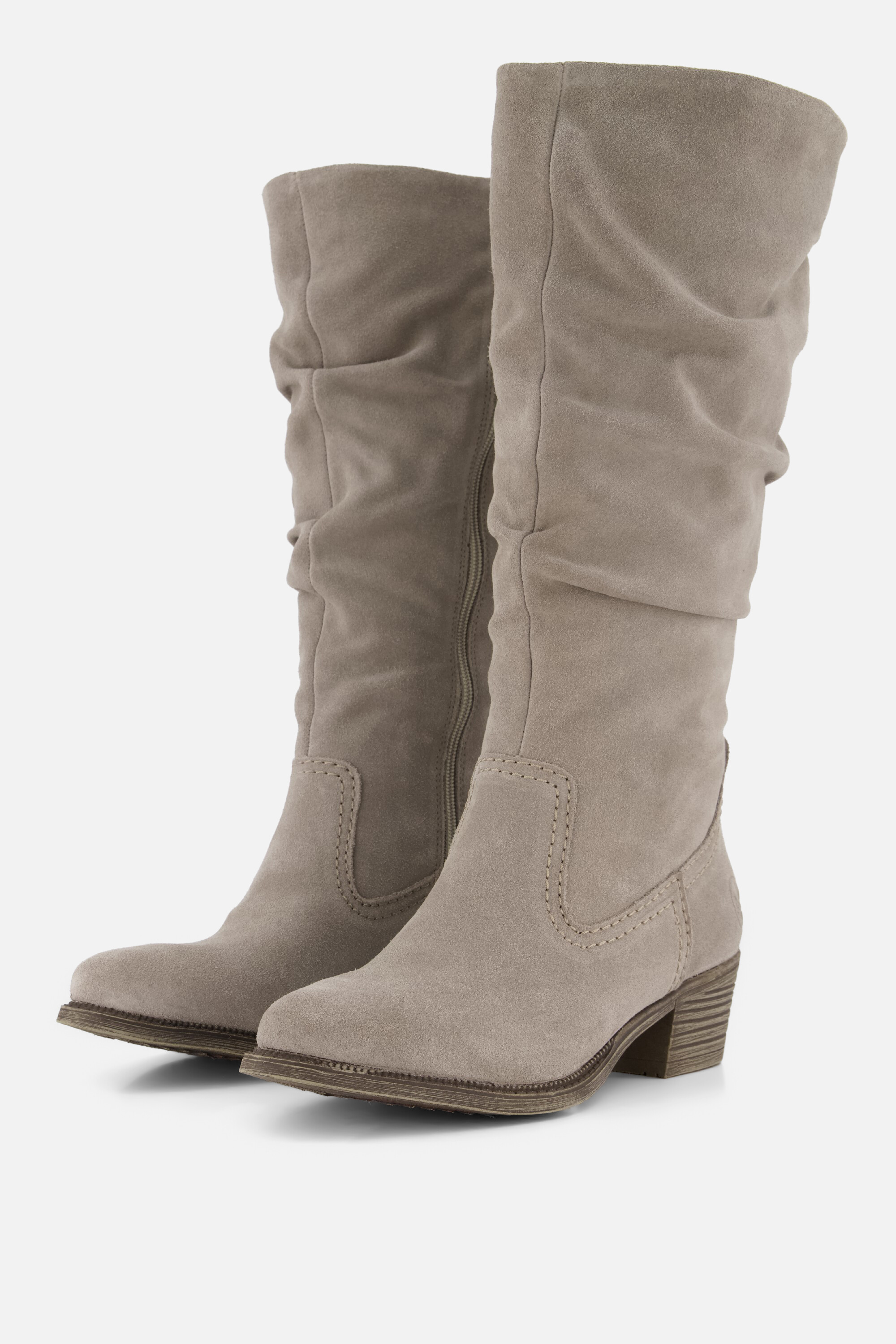 Rieker Rieker Lange Laarzen beige Suède
