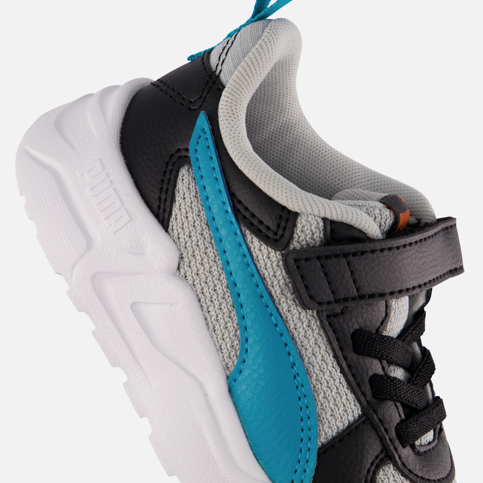 Puma Trinity Lite Sneakers grijs Textiel afbeelding 4