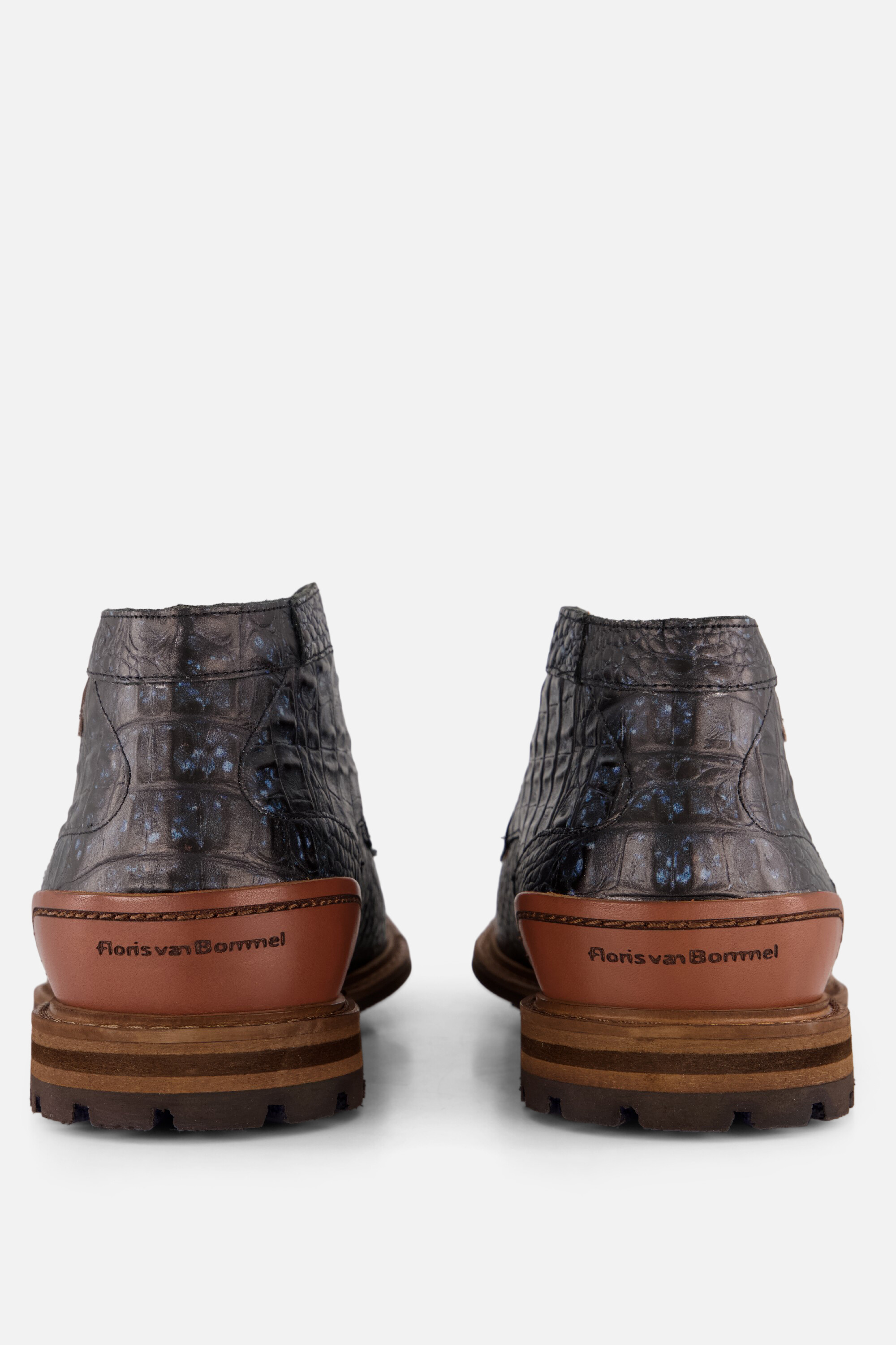 Floris van Bommel 41.01 Crepi Veterschoenen blauw afbeelding 2